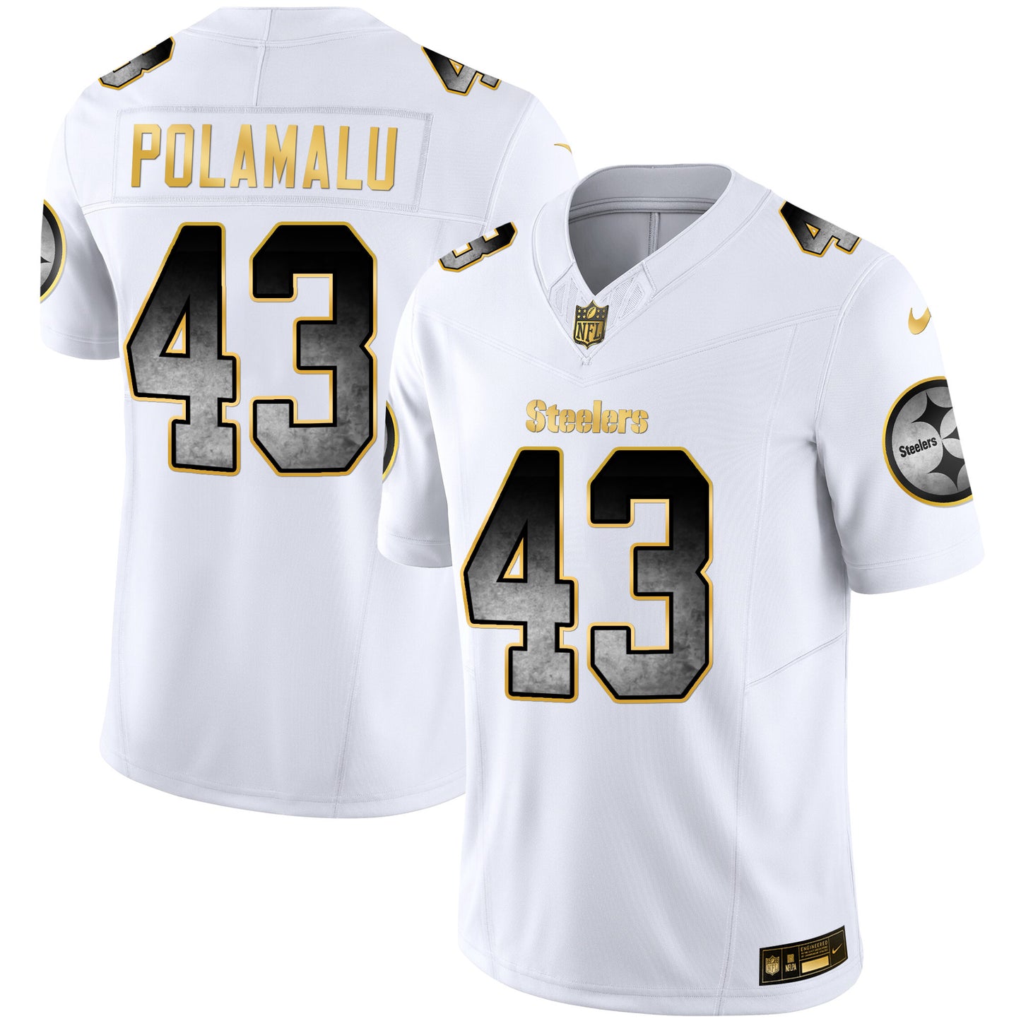 White - Troy Polamalu