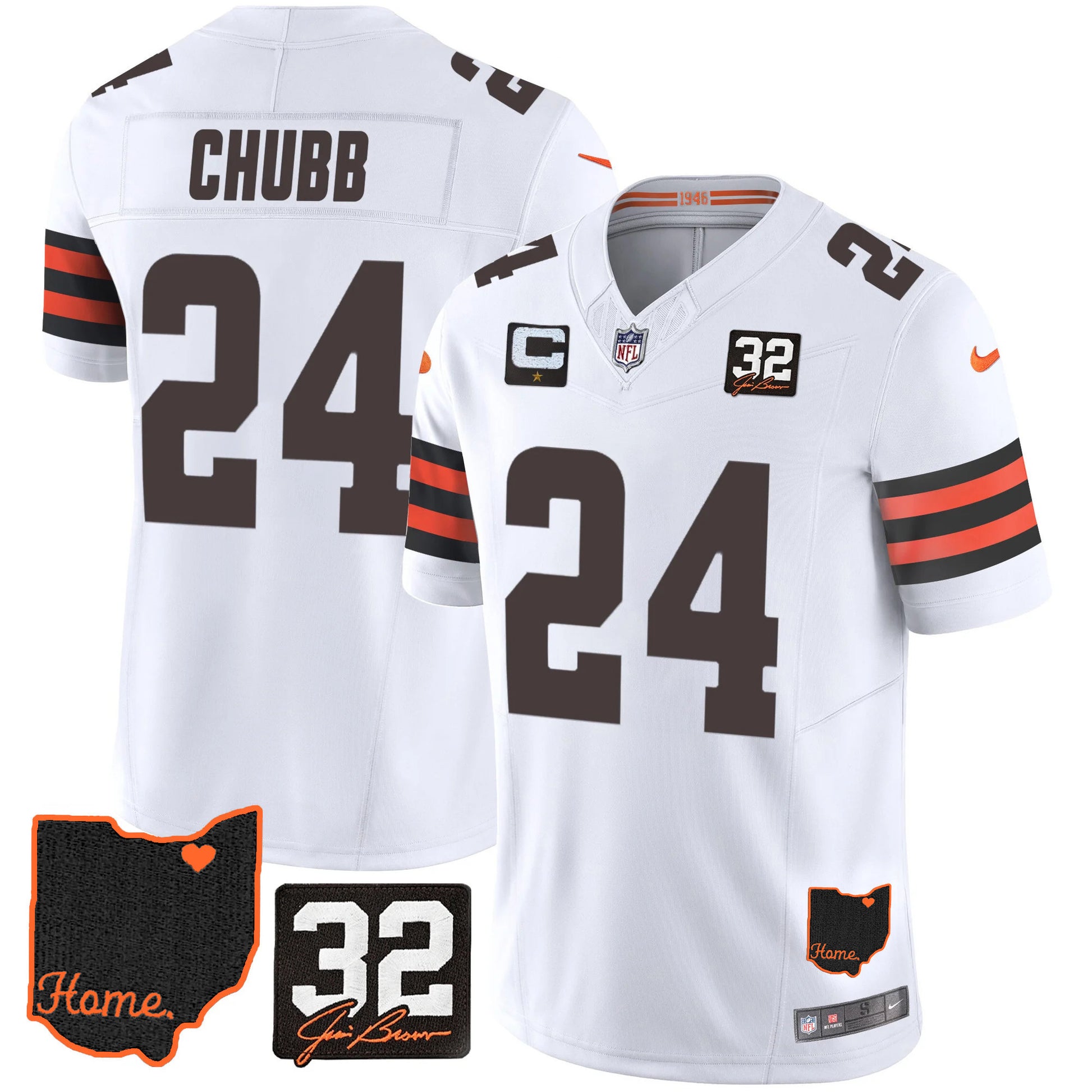 White - Nick Chubb
