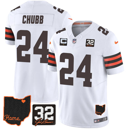 White - Nick Chubb