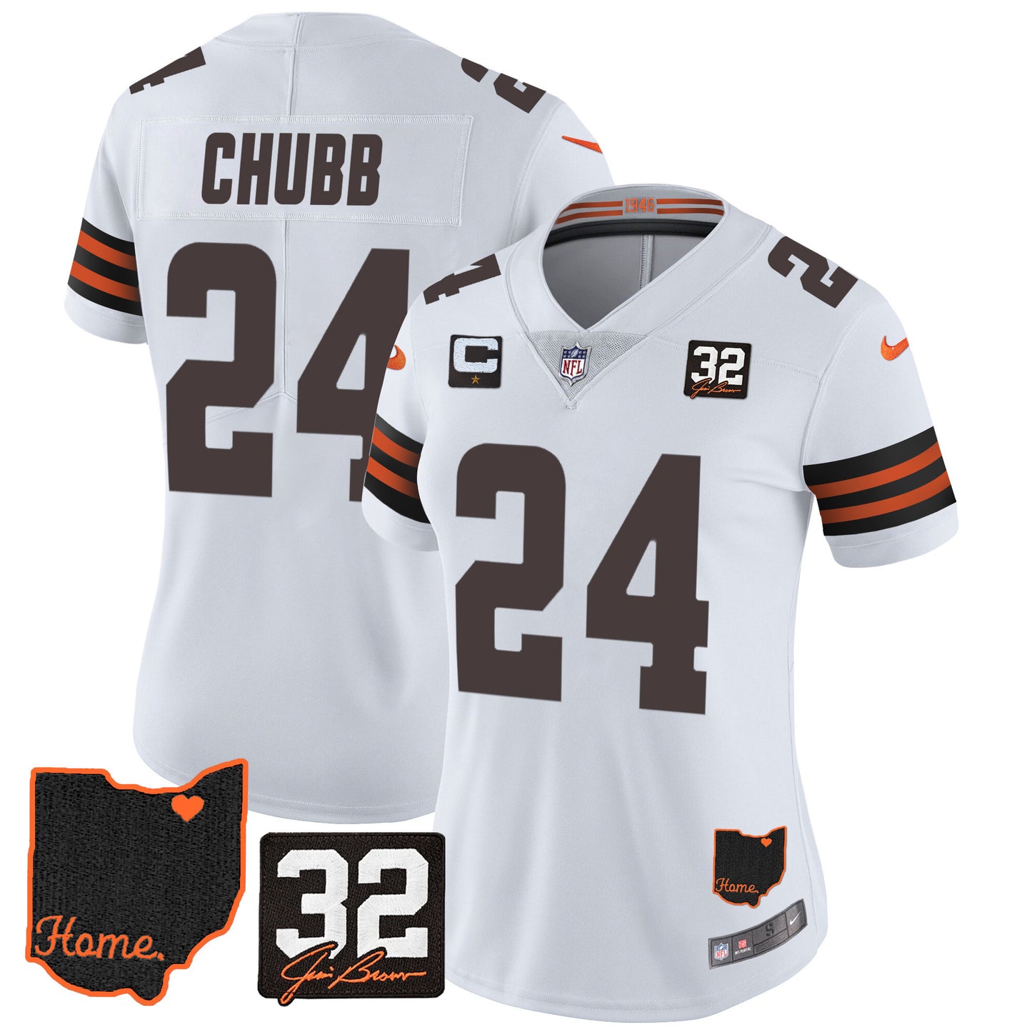 White - Nick Chubb