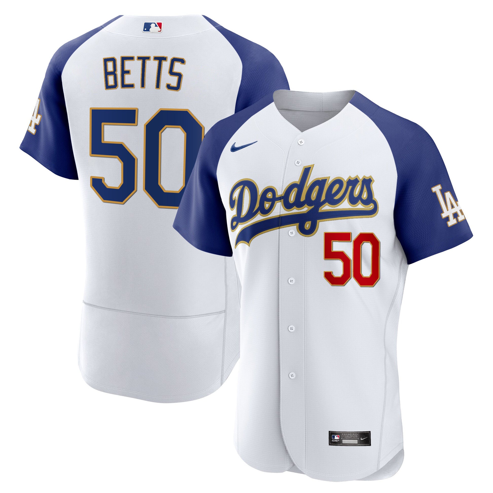 Alternate White - Mookie Betts