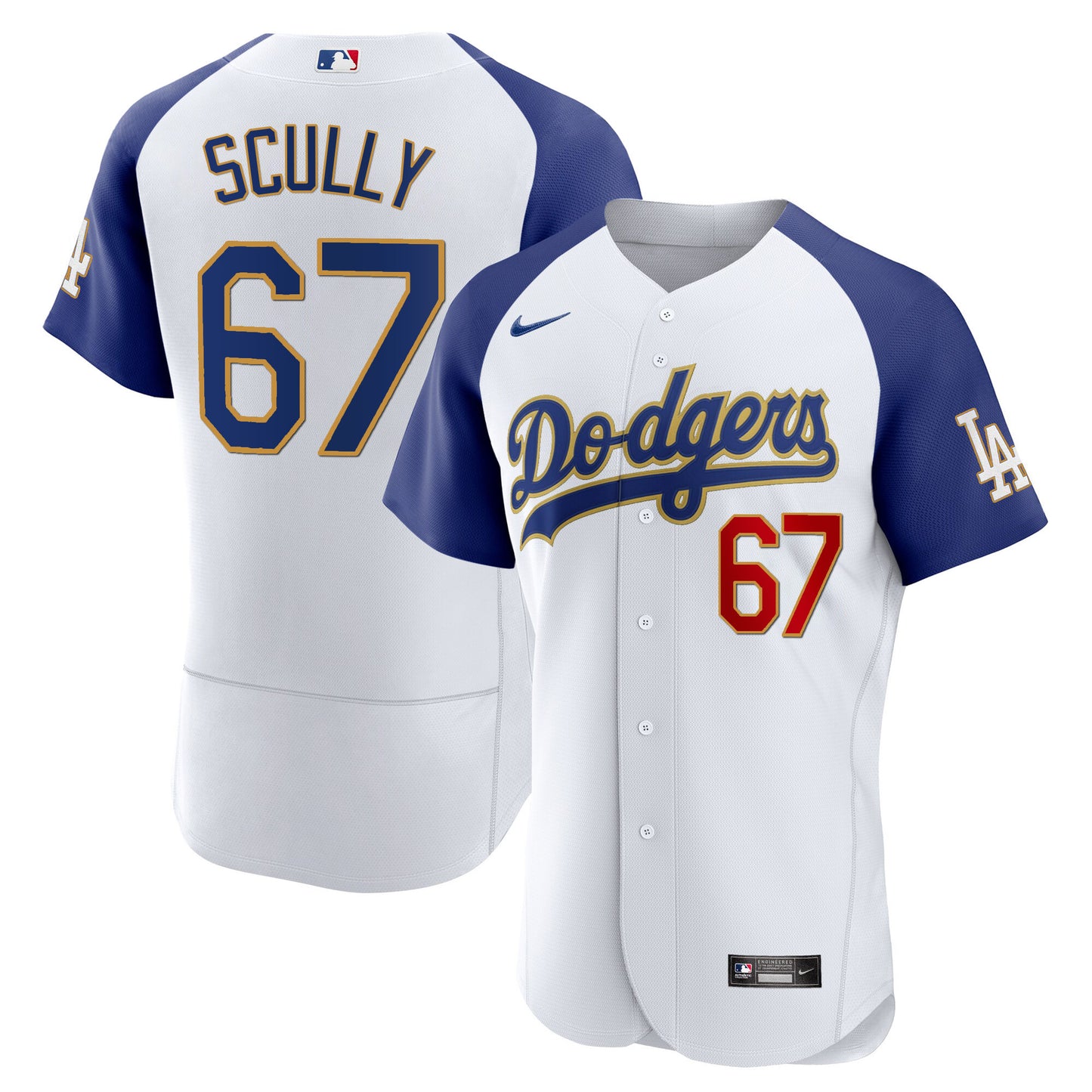 Alternate White - Vin Scully