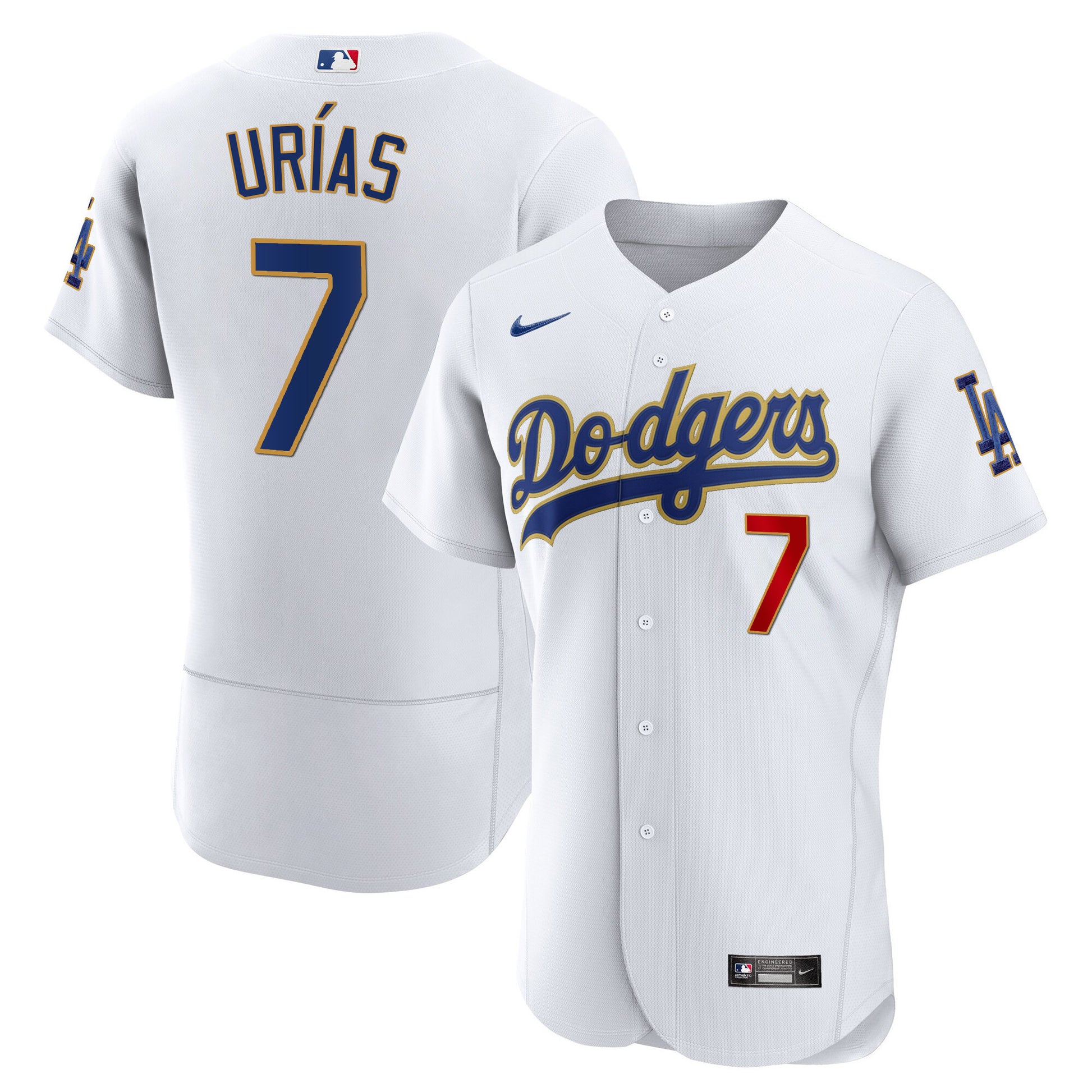 White - Julio Urias