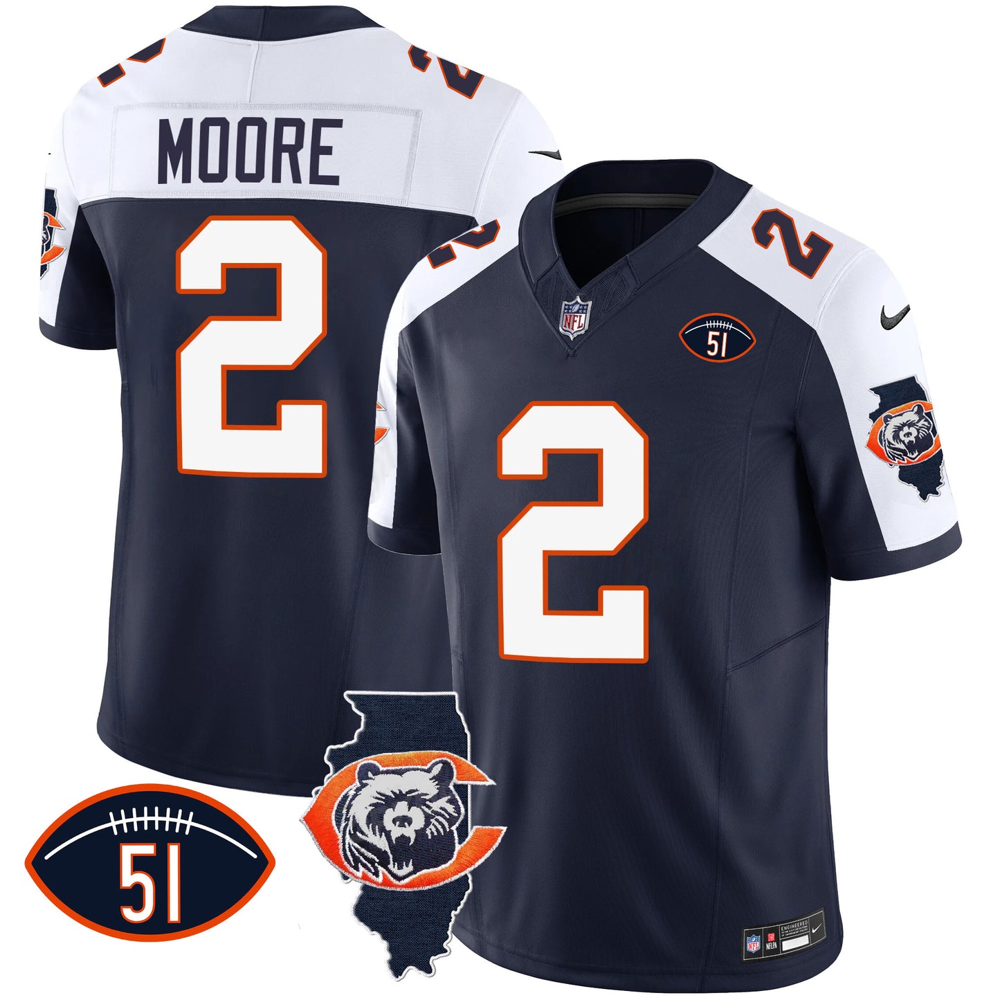 Navy Alternate - D.J. Moore