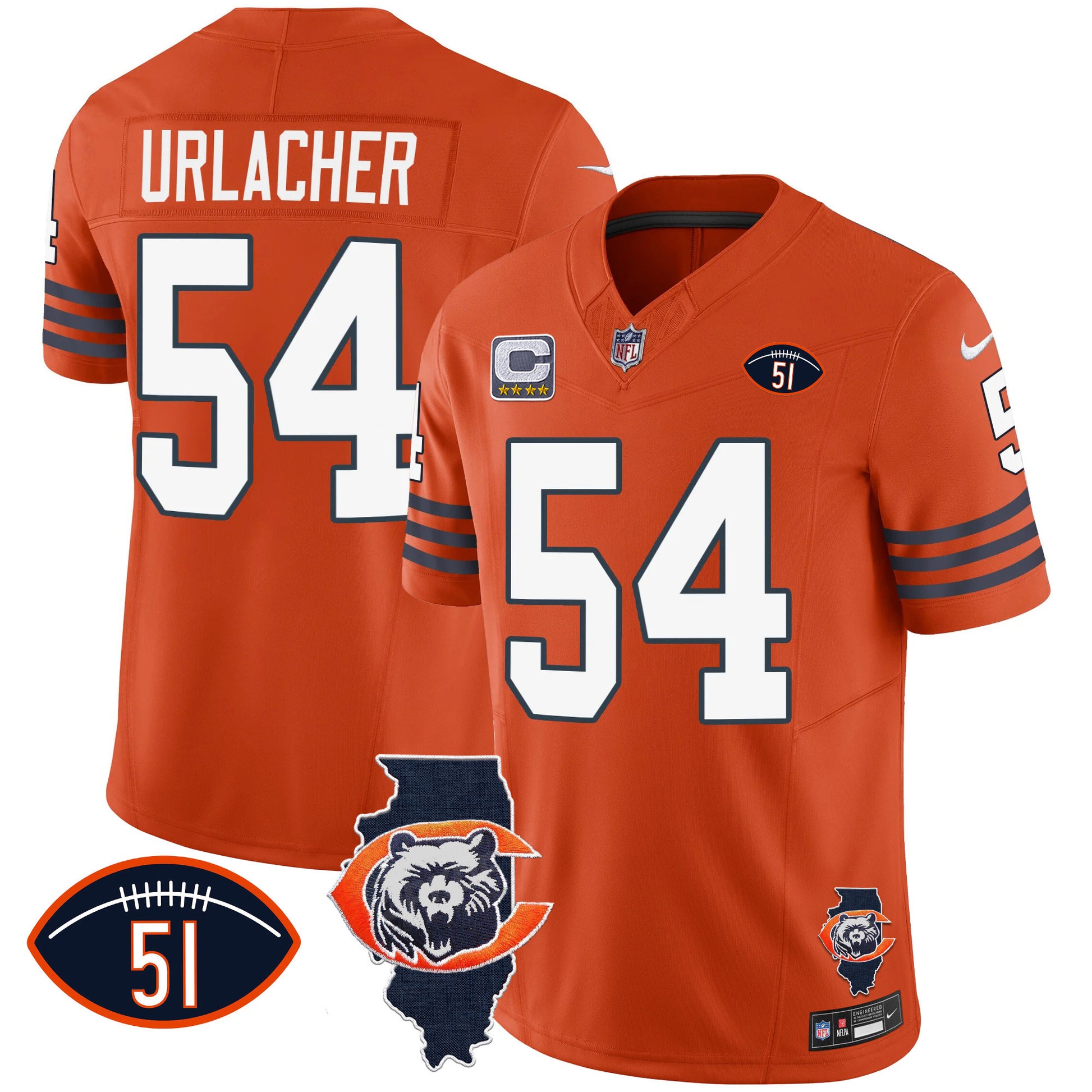 Orange - Brian Urlacher