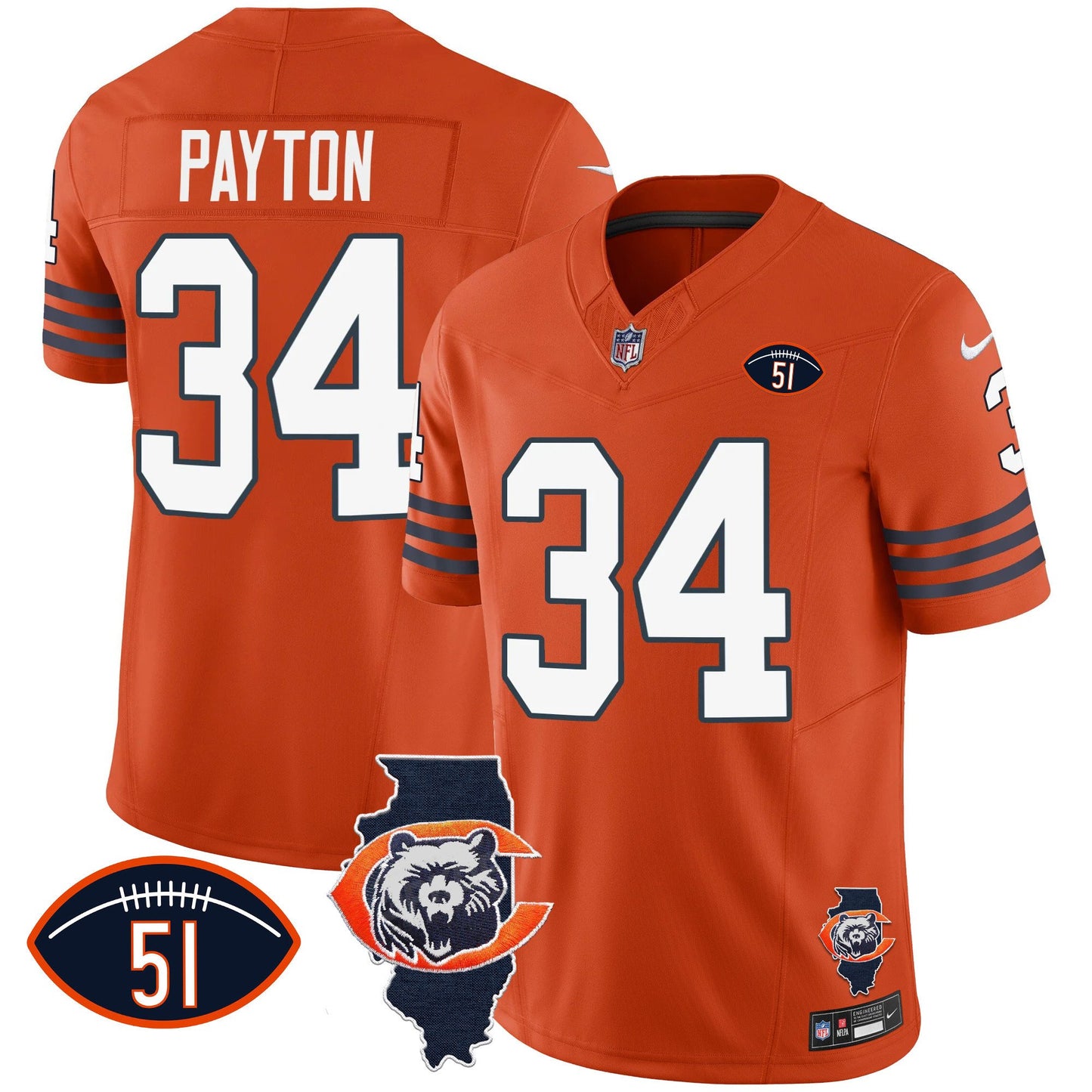 Orange - Walter Payton