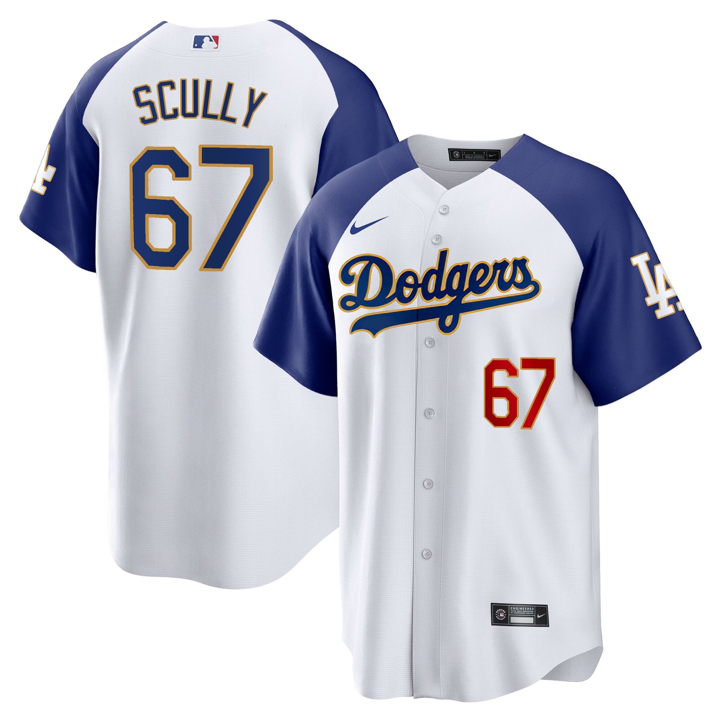 Alternate White - Vin Scully
