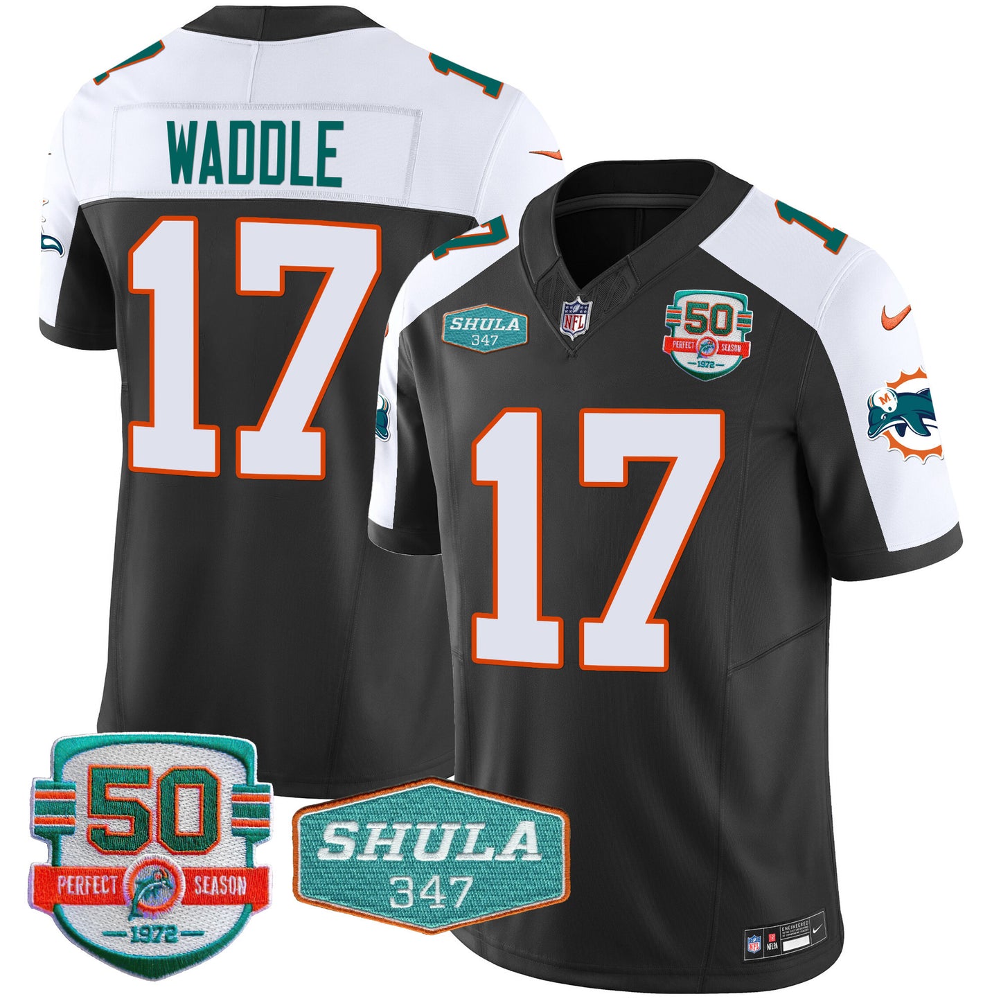 Jaylen Waddle - Black Alternate