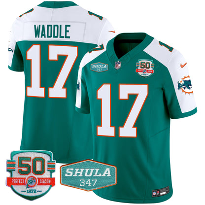 Jaylen Waddle - Aqua Alternate