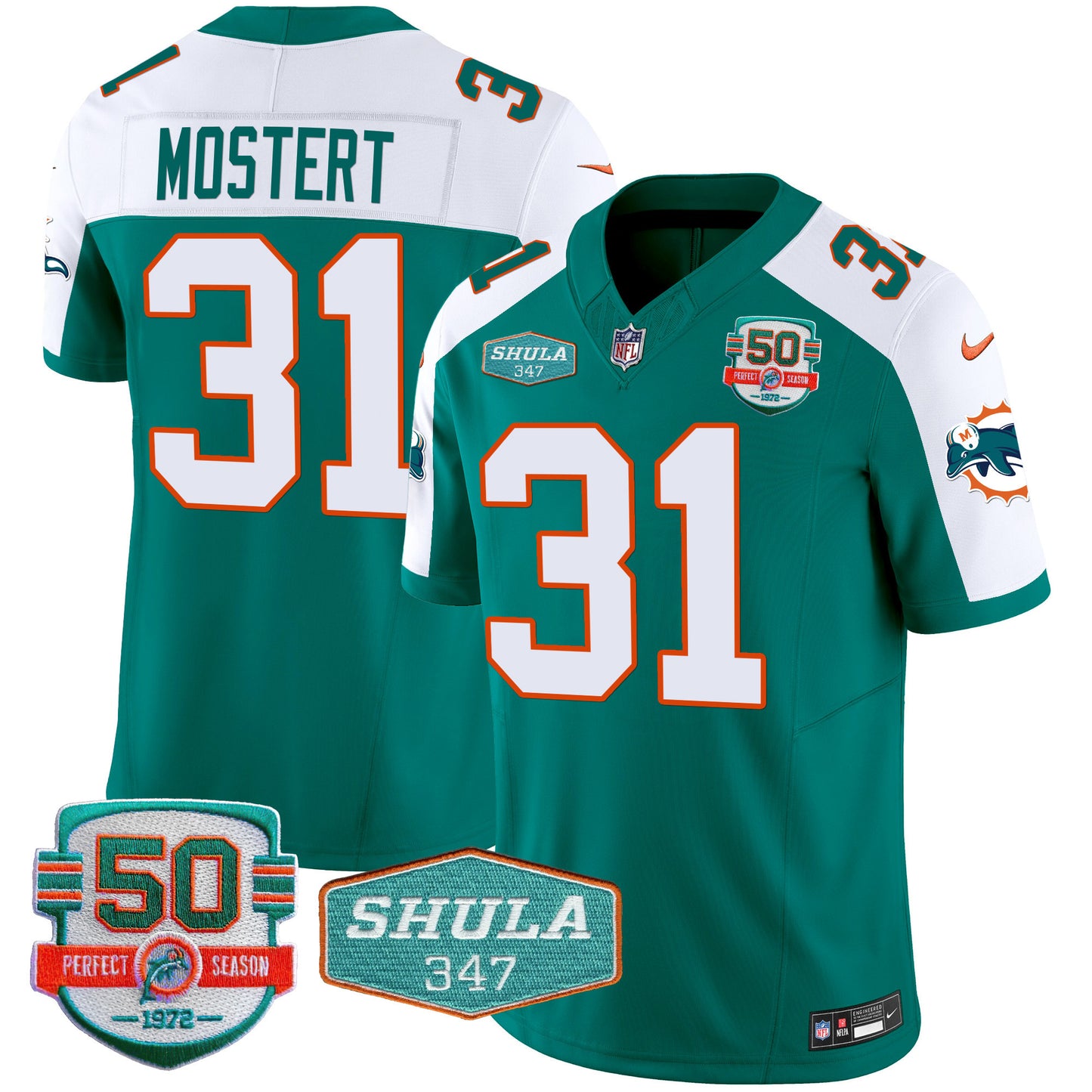 Raheem Mostert - Aqua Alternate