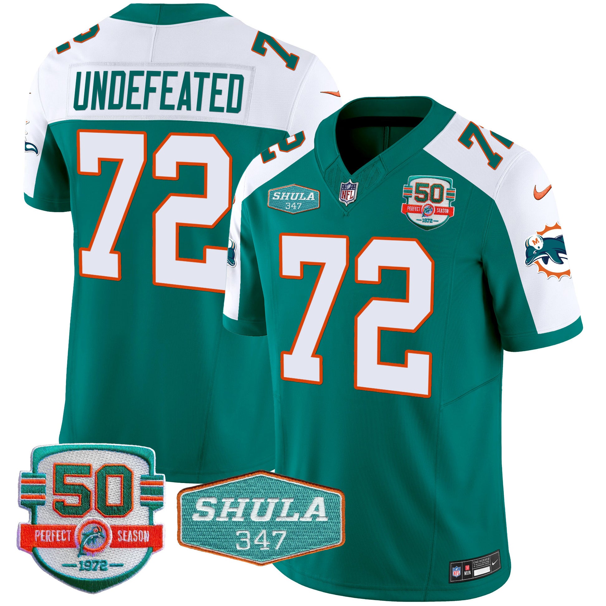 Undefeated - Aqua Alternate