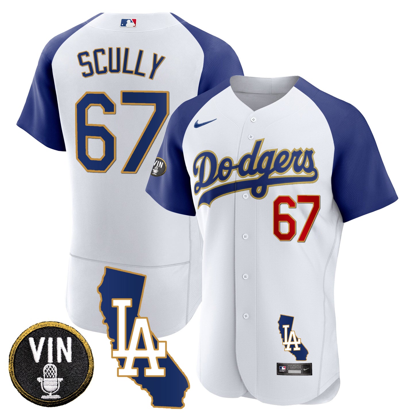 Alternate White - Vin Scully