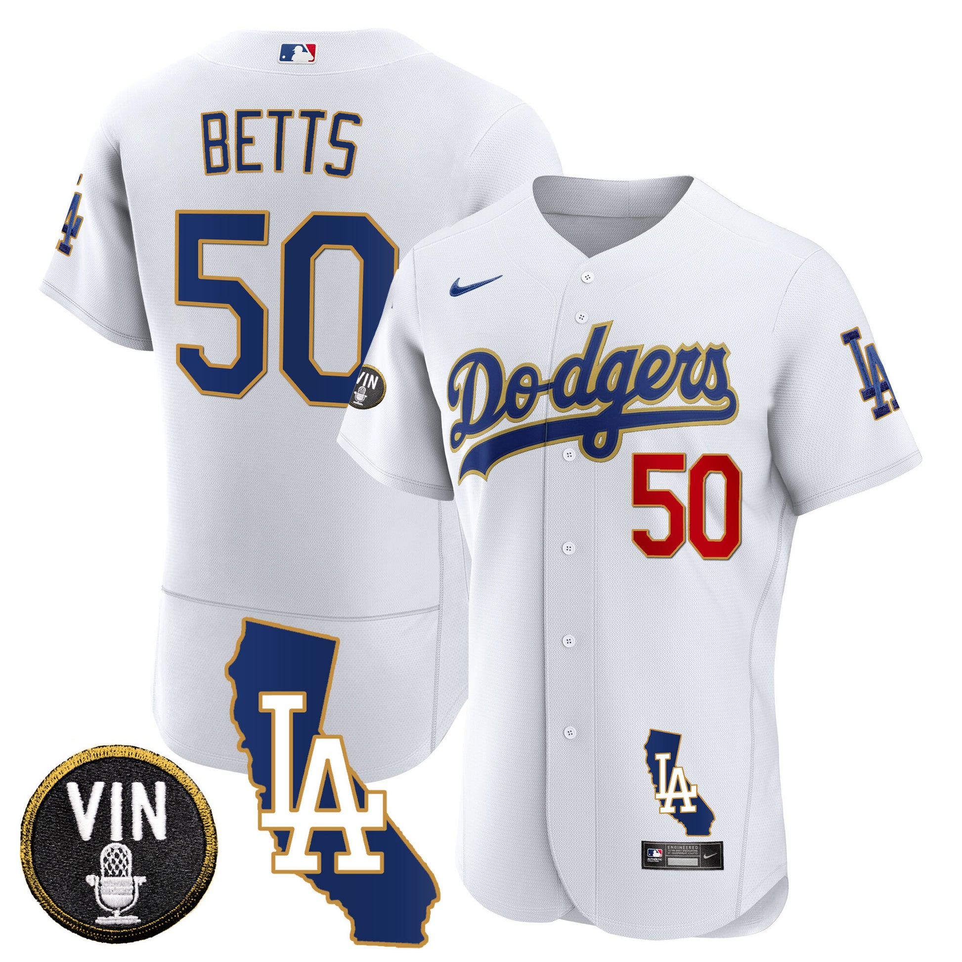 White - Mookie Betts
