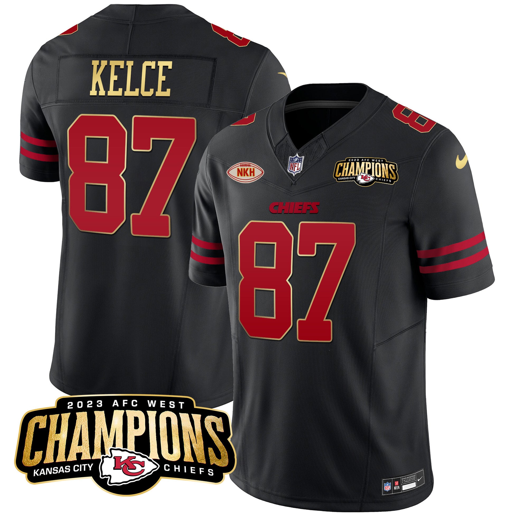 Gold Trim - Travis Kelce