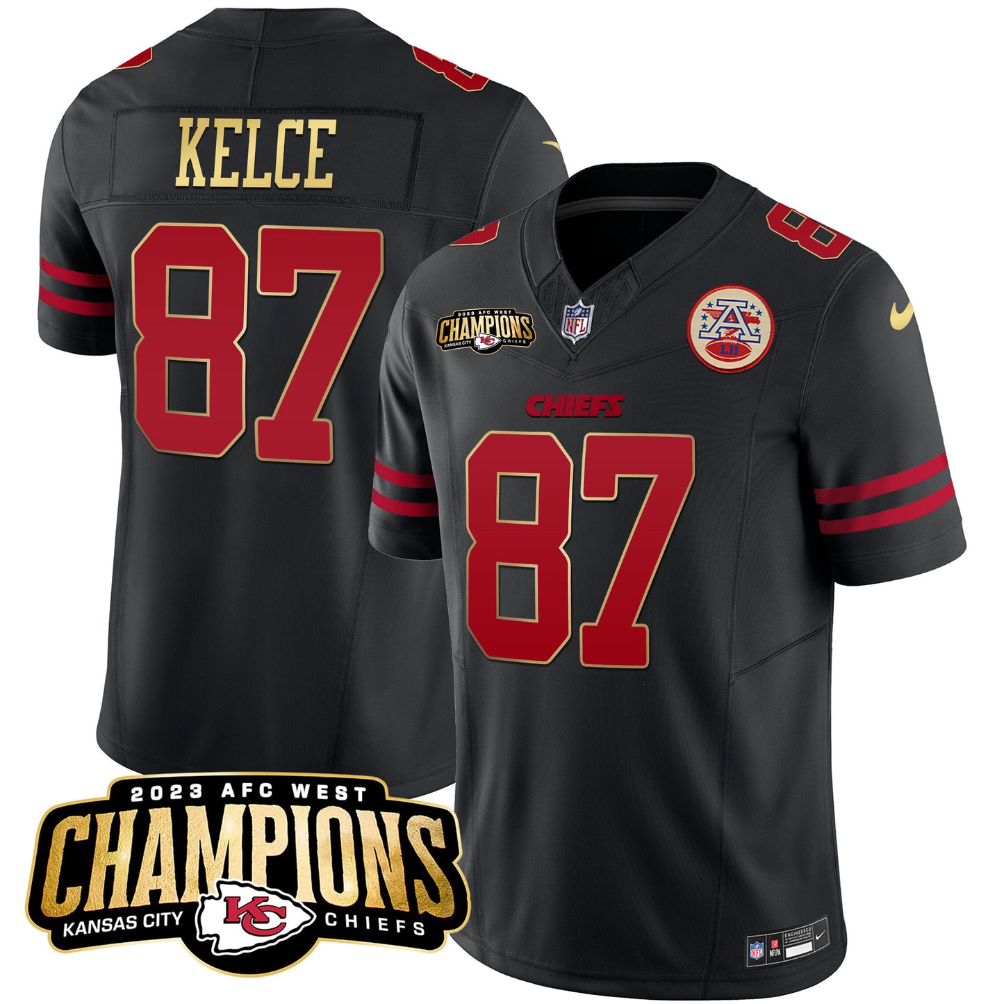 Gold Trim - Travis Kelce