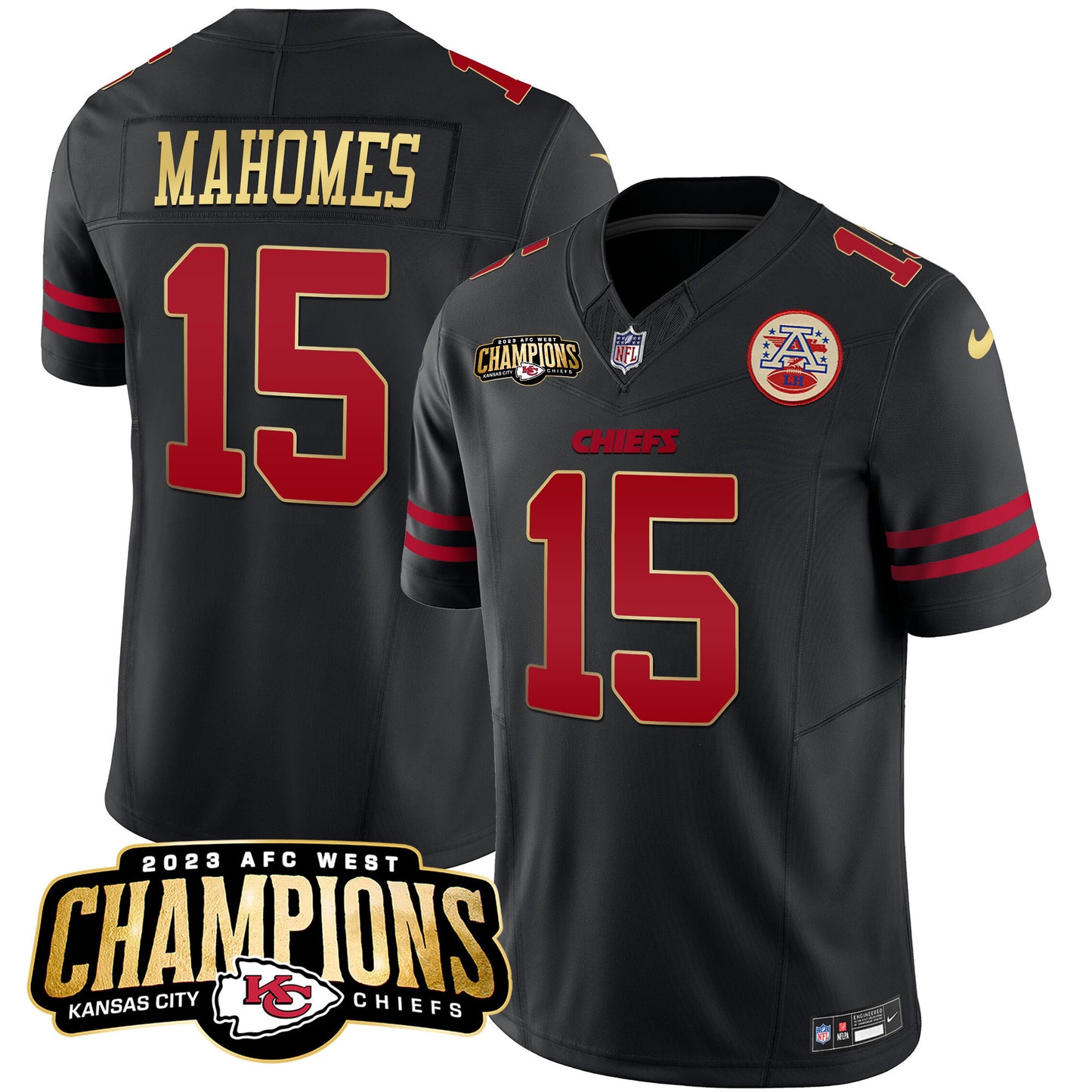 Gold Trim - Patrick Mahomes