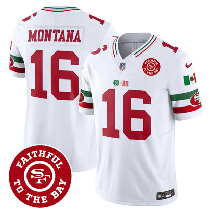 White - Joe Montana
