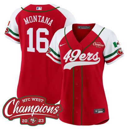 Red Alternate - Joe Montana