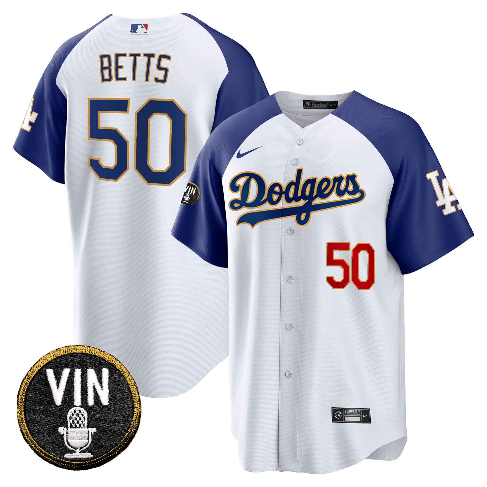 Alternate White - Mookie Betts