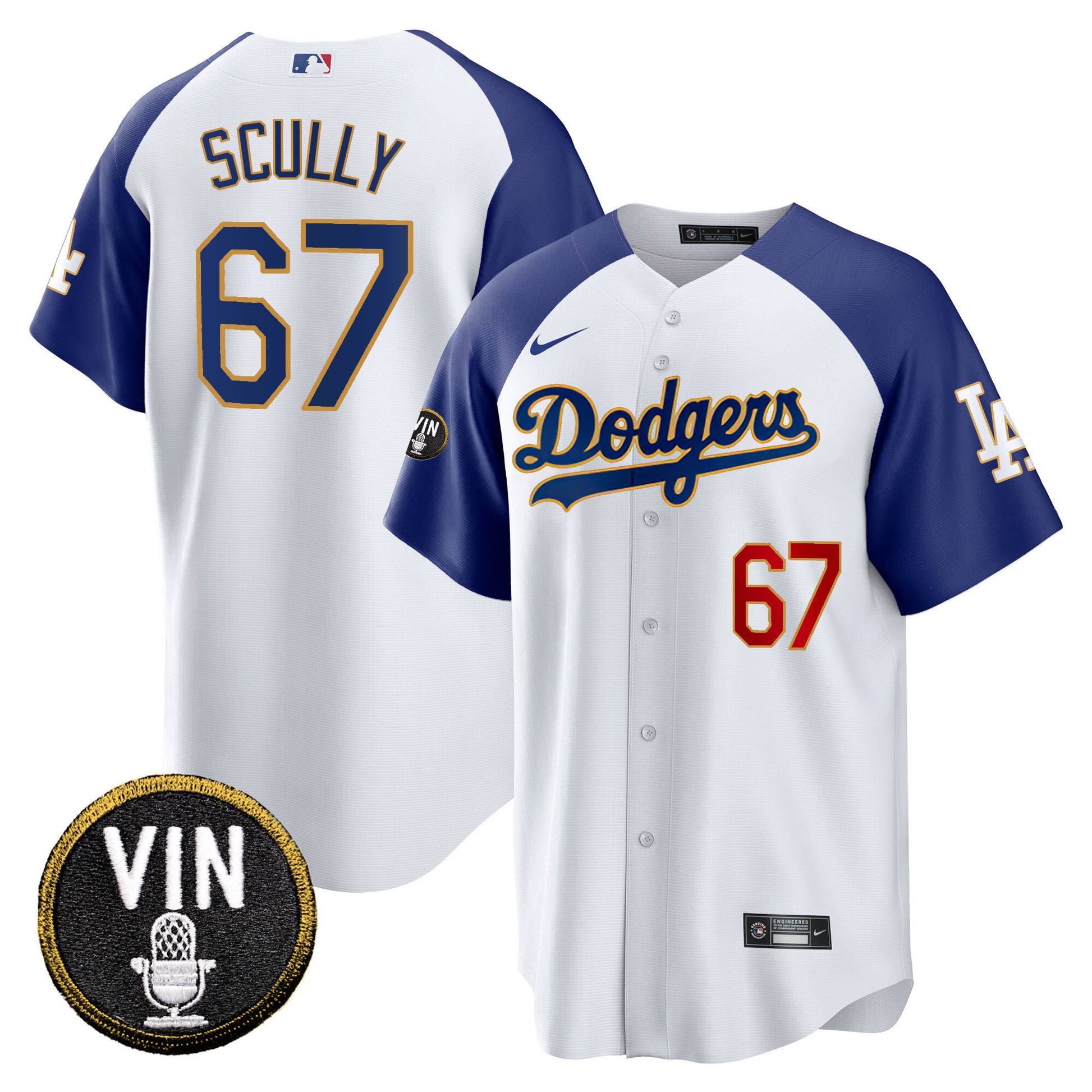 Alternate White - Vin Scully