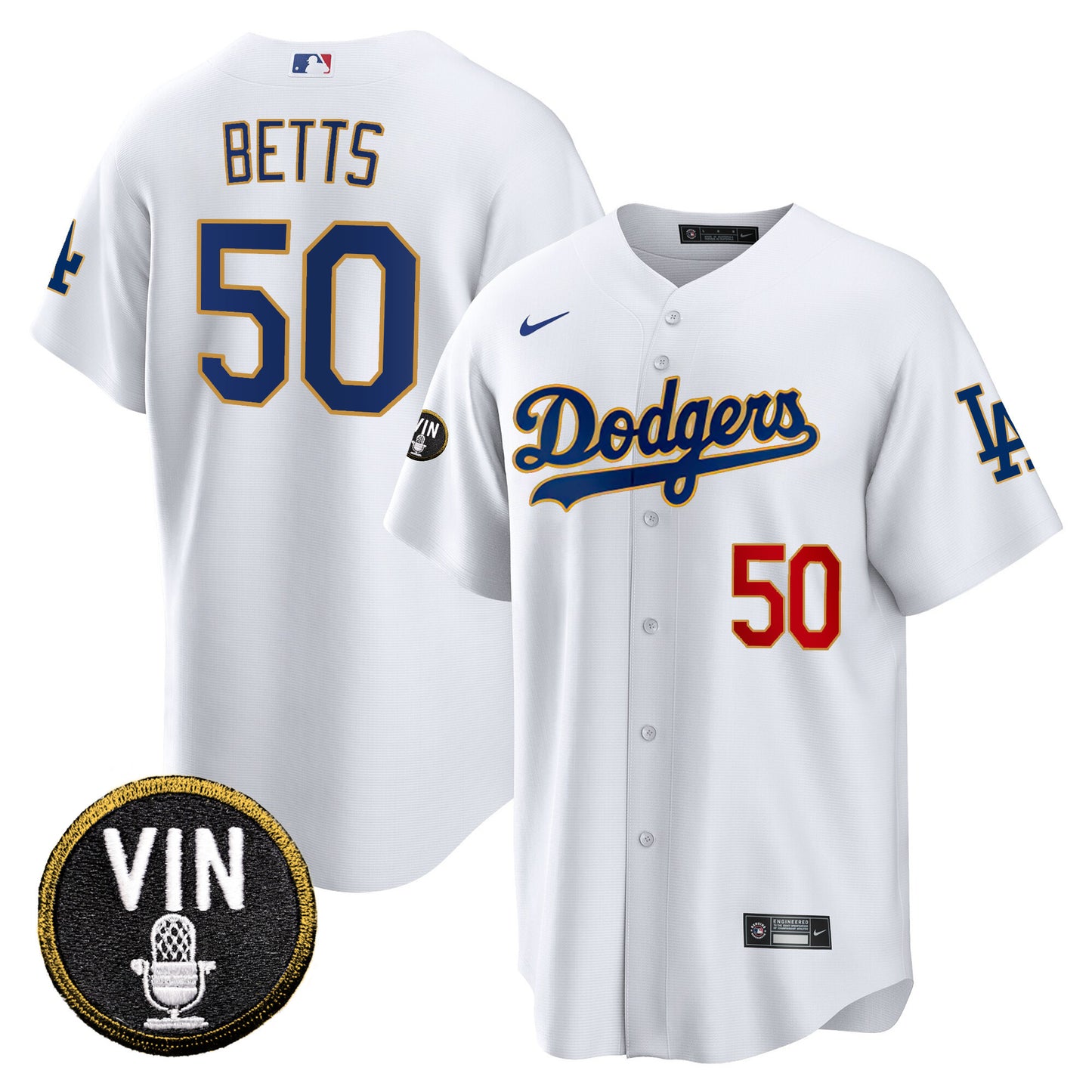 White - Mookie Betts
