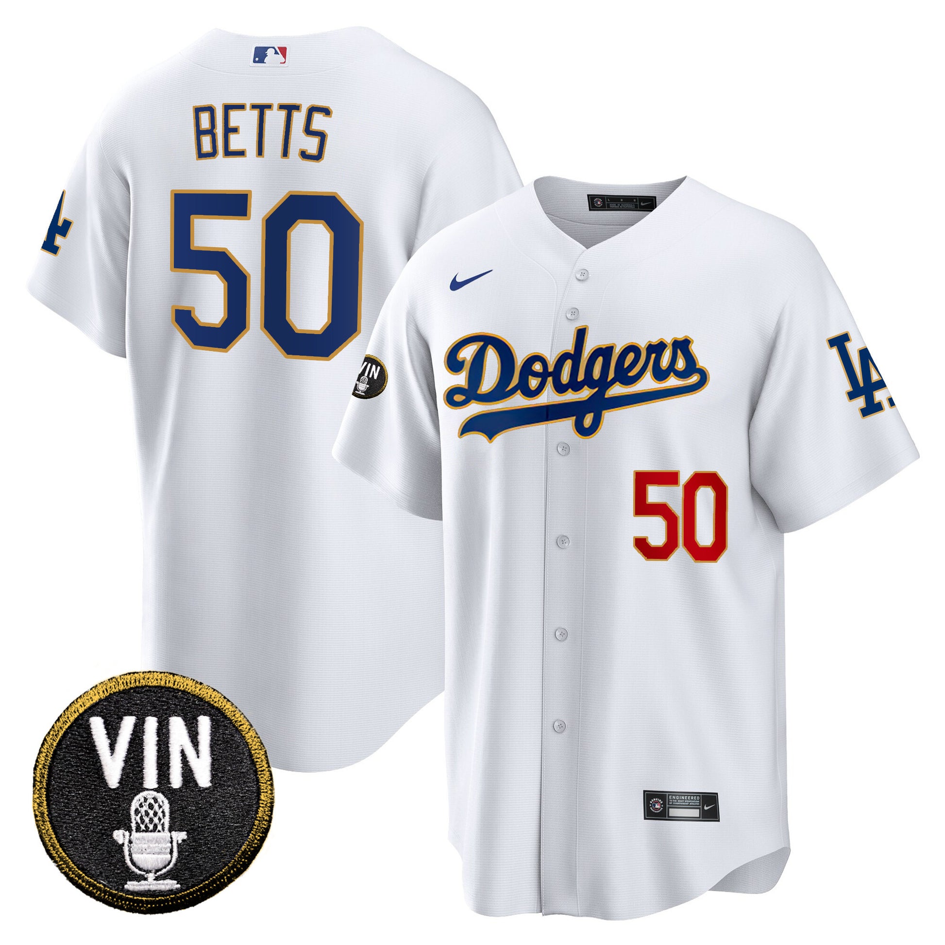 White - Mookie Betts