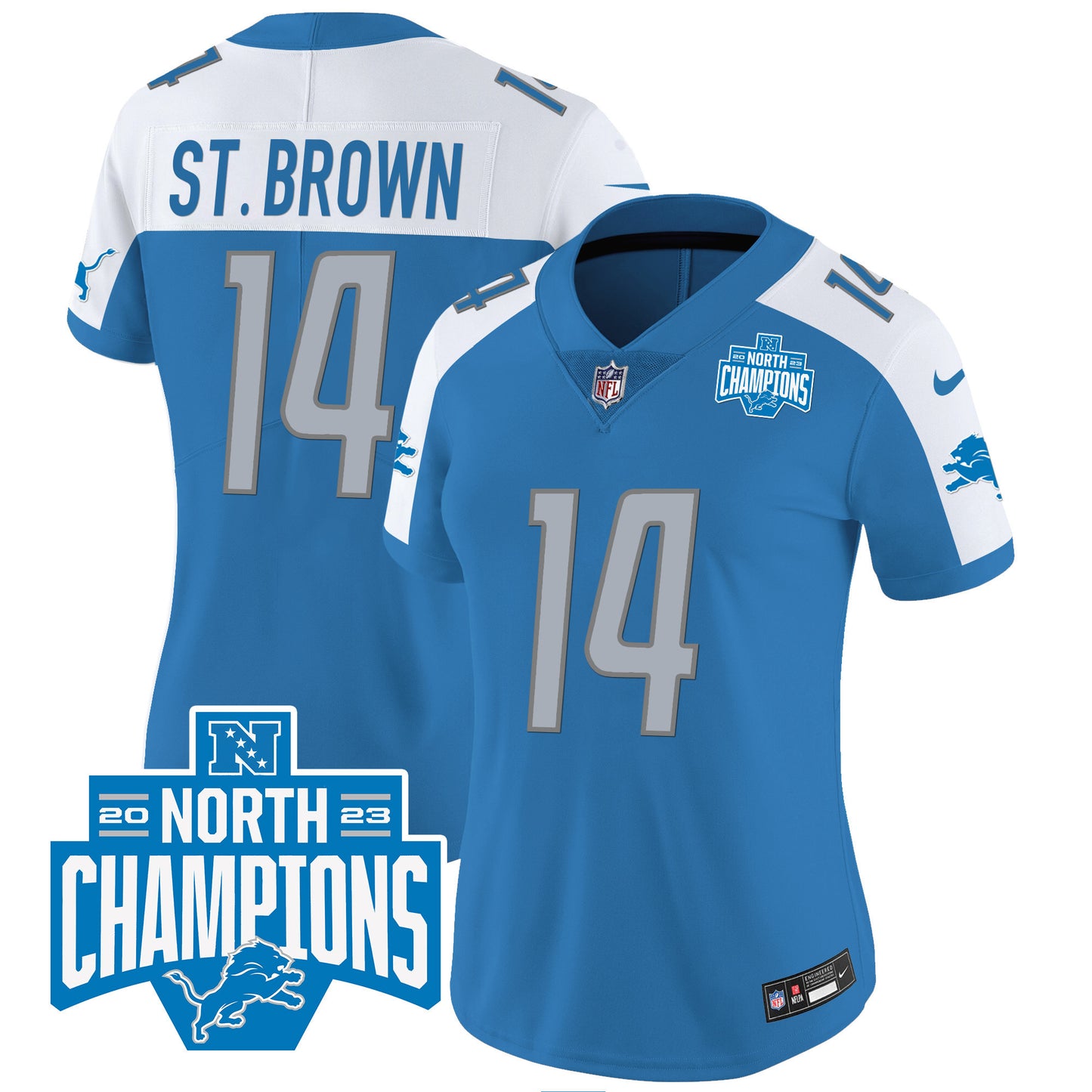 Blue Alternate - St. Brown