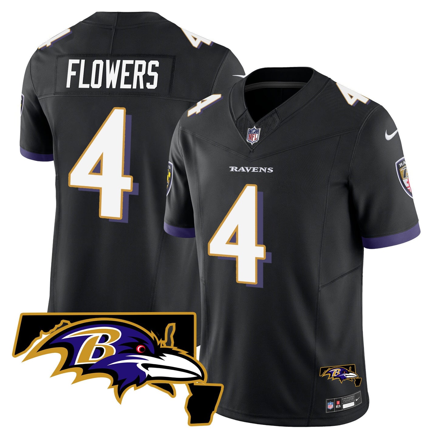 Black - Zay Flowers