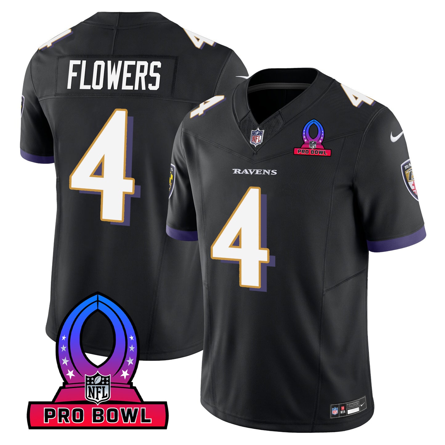 Black - Zay Flowers