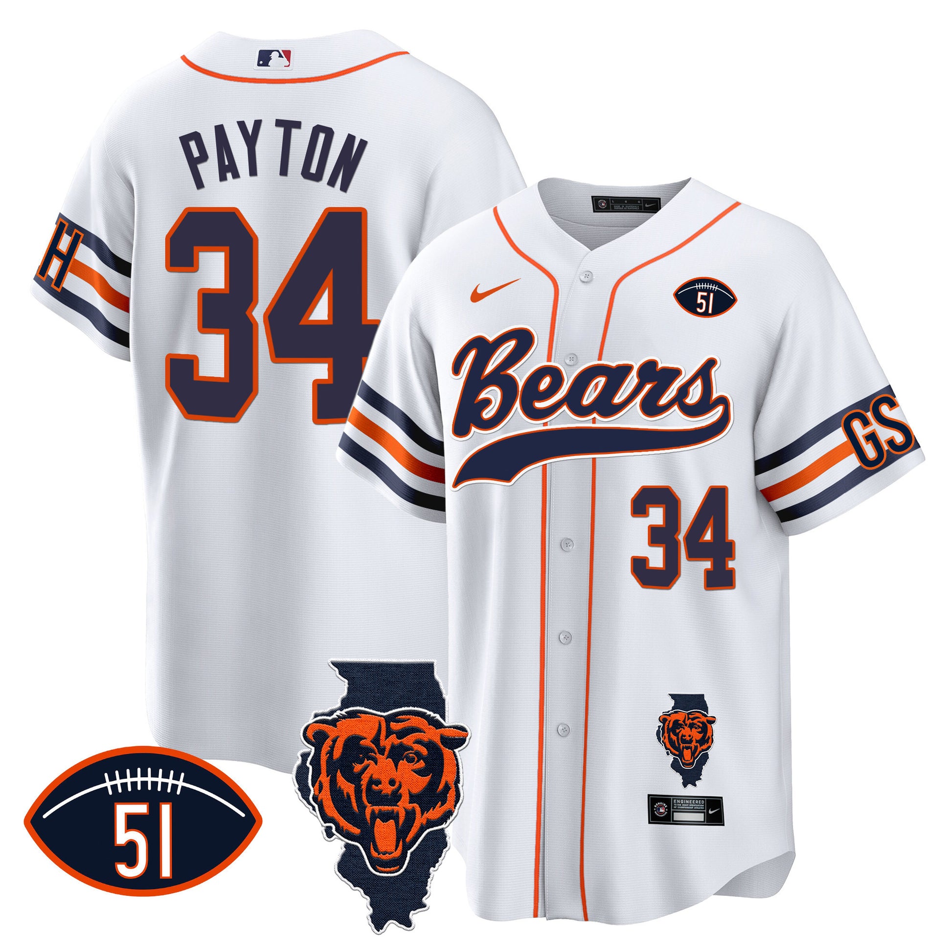 White - Walter Payton