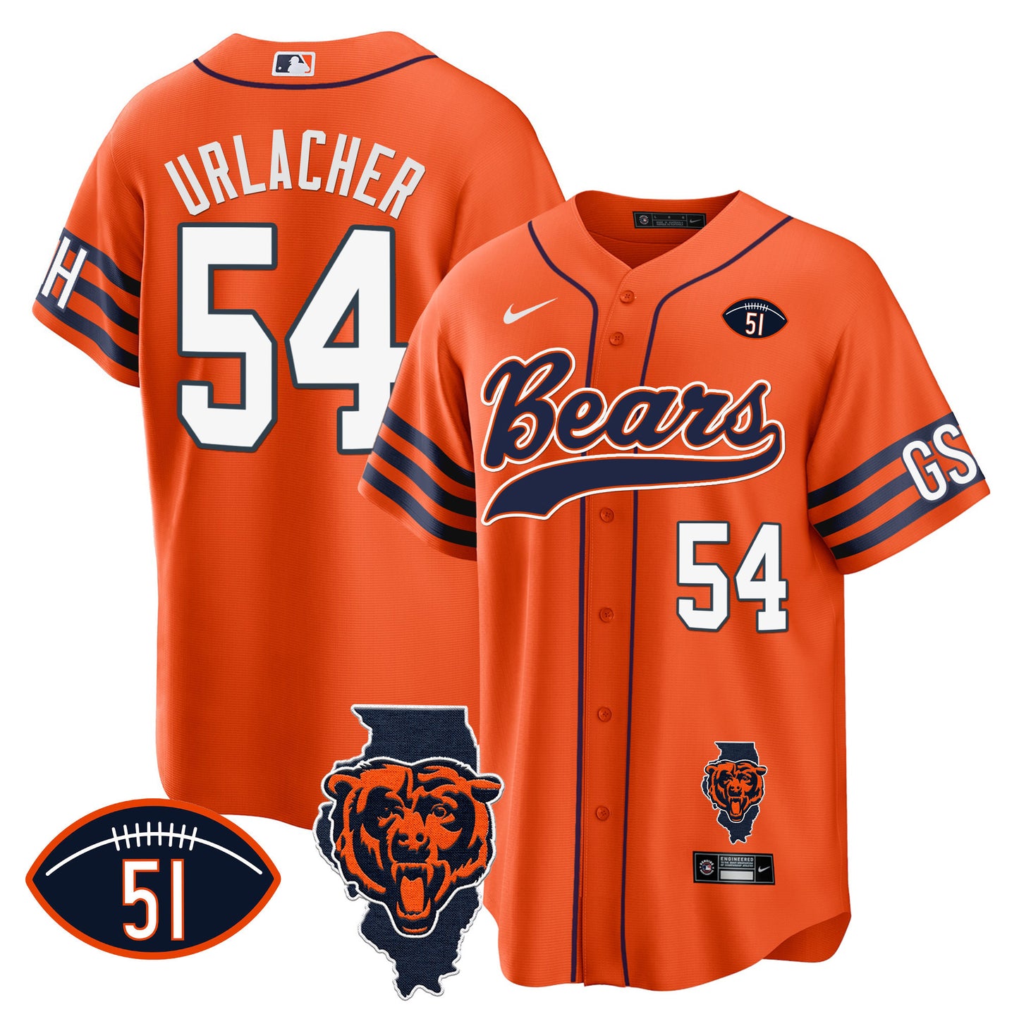 Orange - Brian Urlacher