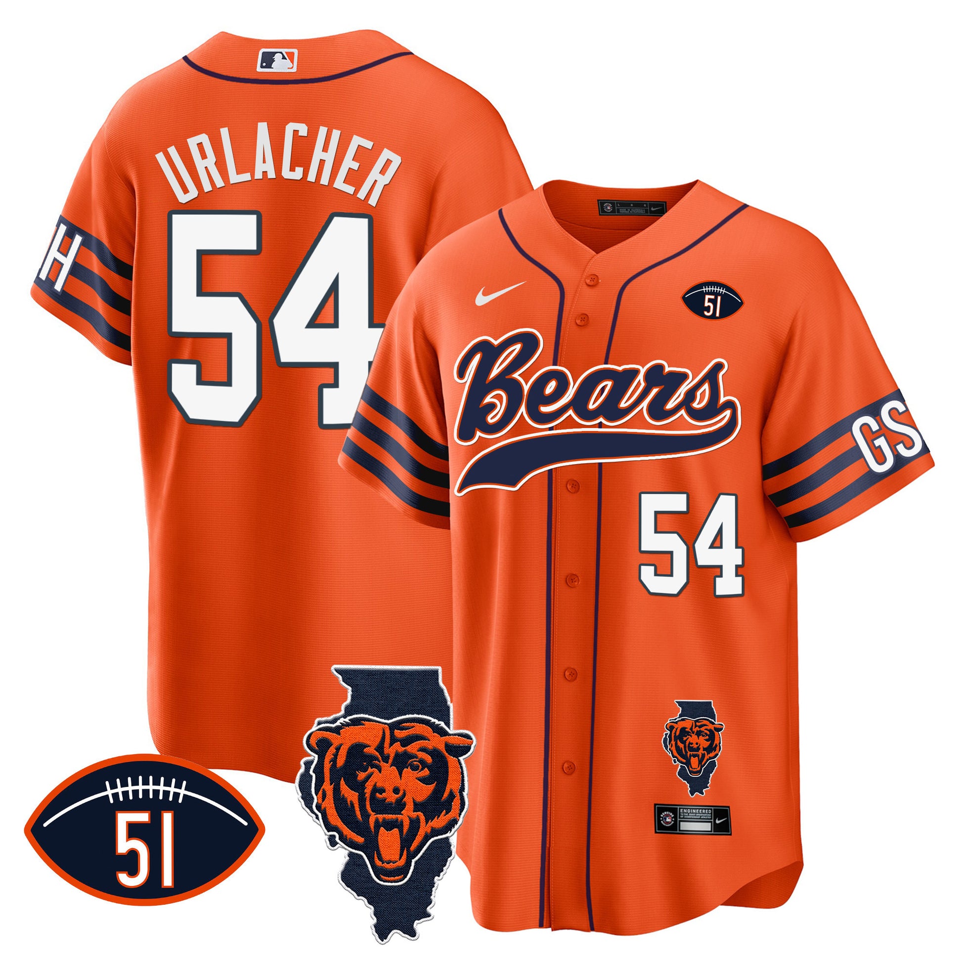Orange - Brian Urlacher