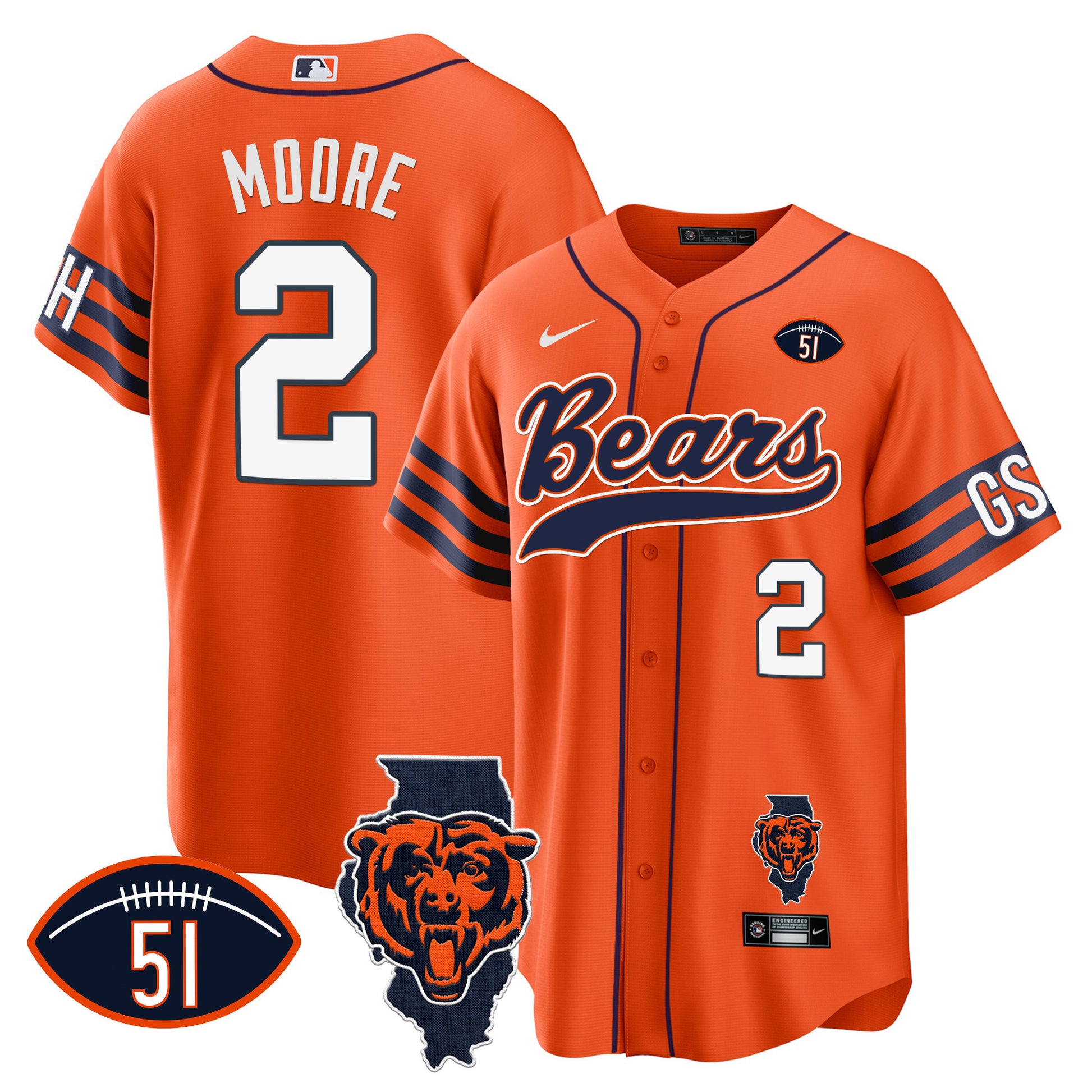 Orange - D.J. Moore