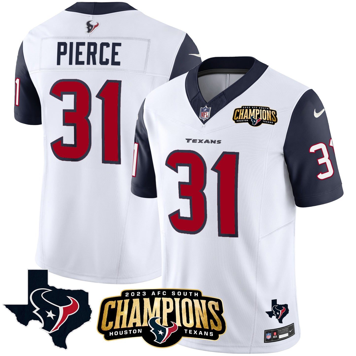 Navy Sleeves - Dameon Pierce