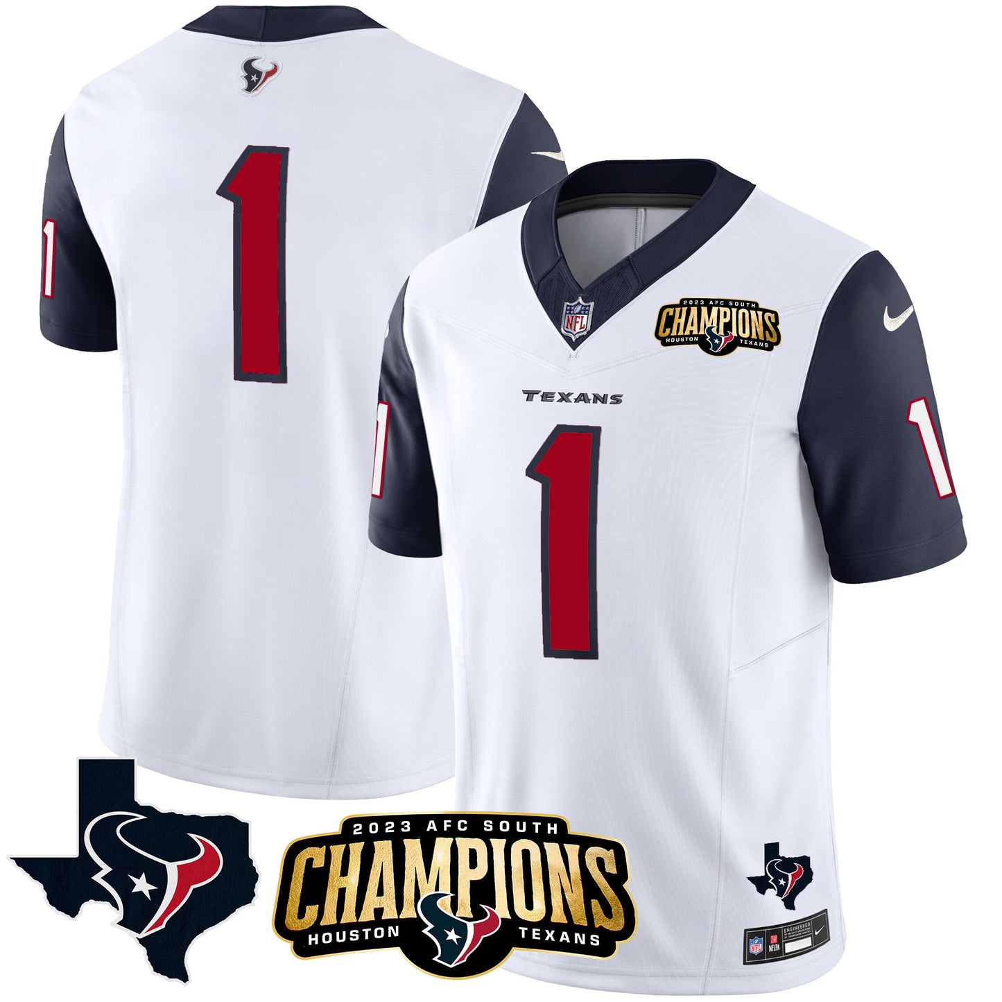 Navy Sleeves - #1 Team