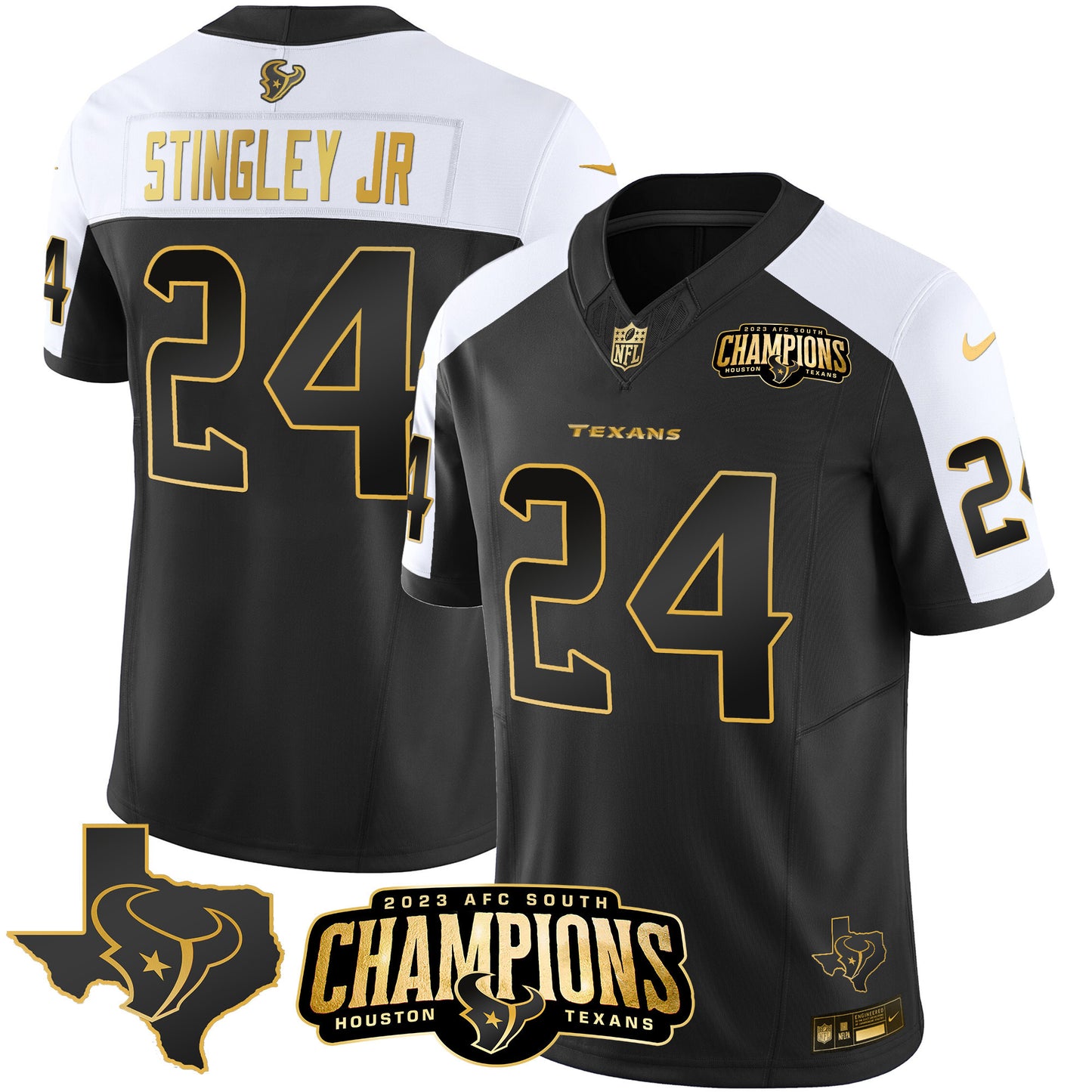 Alternate Gold - Derek Stingley Jr.