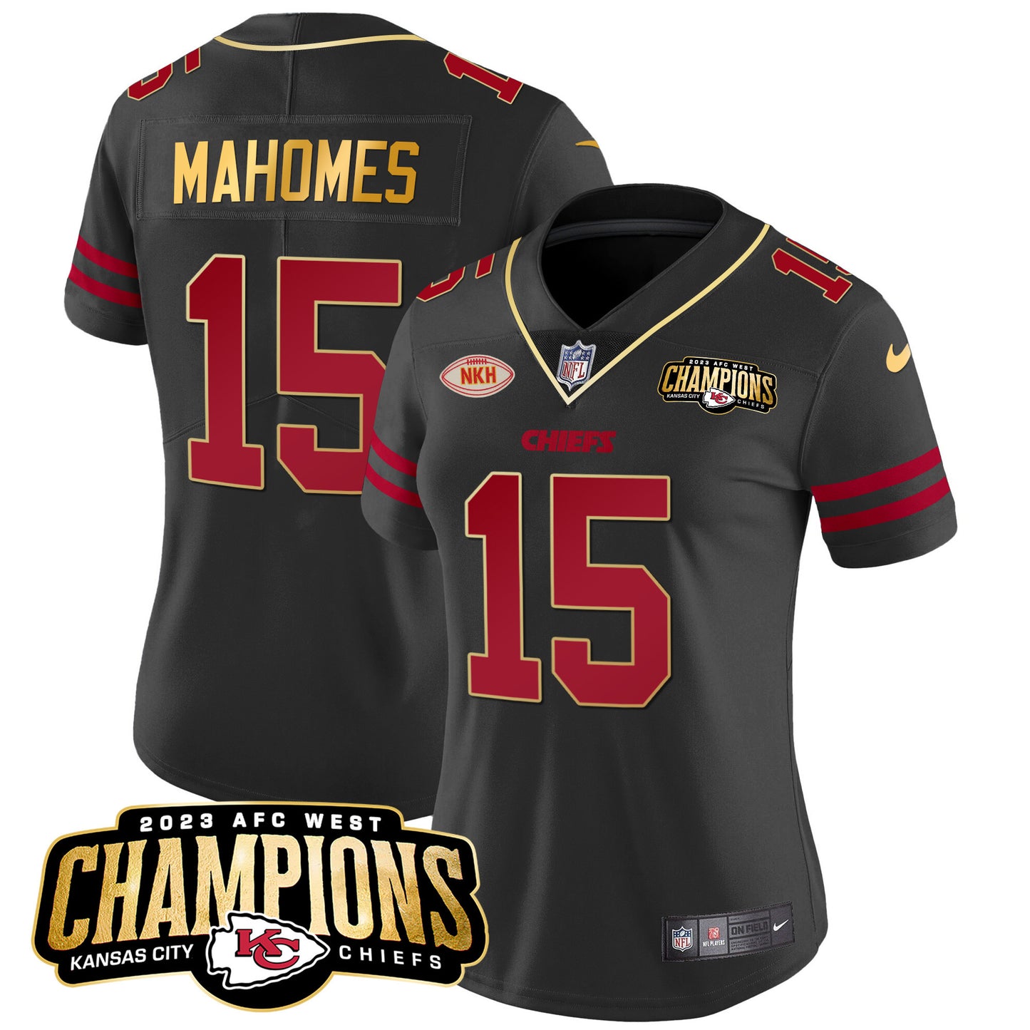 Gold Trim - Patrick Mahomes