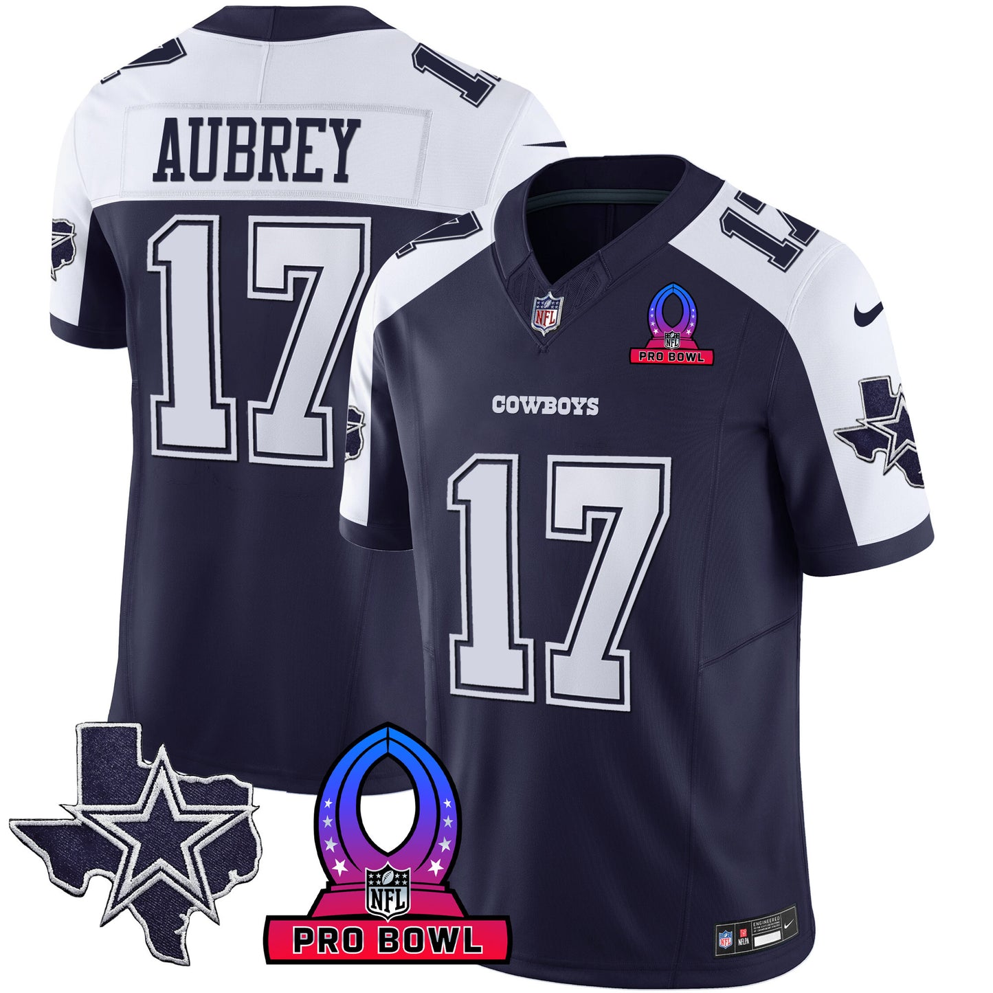 Alternate Navy - Brandon Aubrey