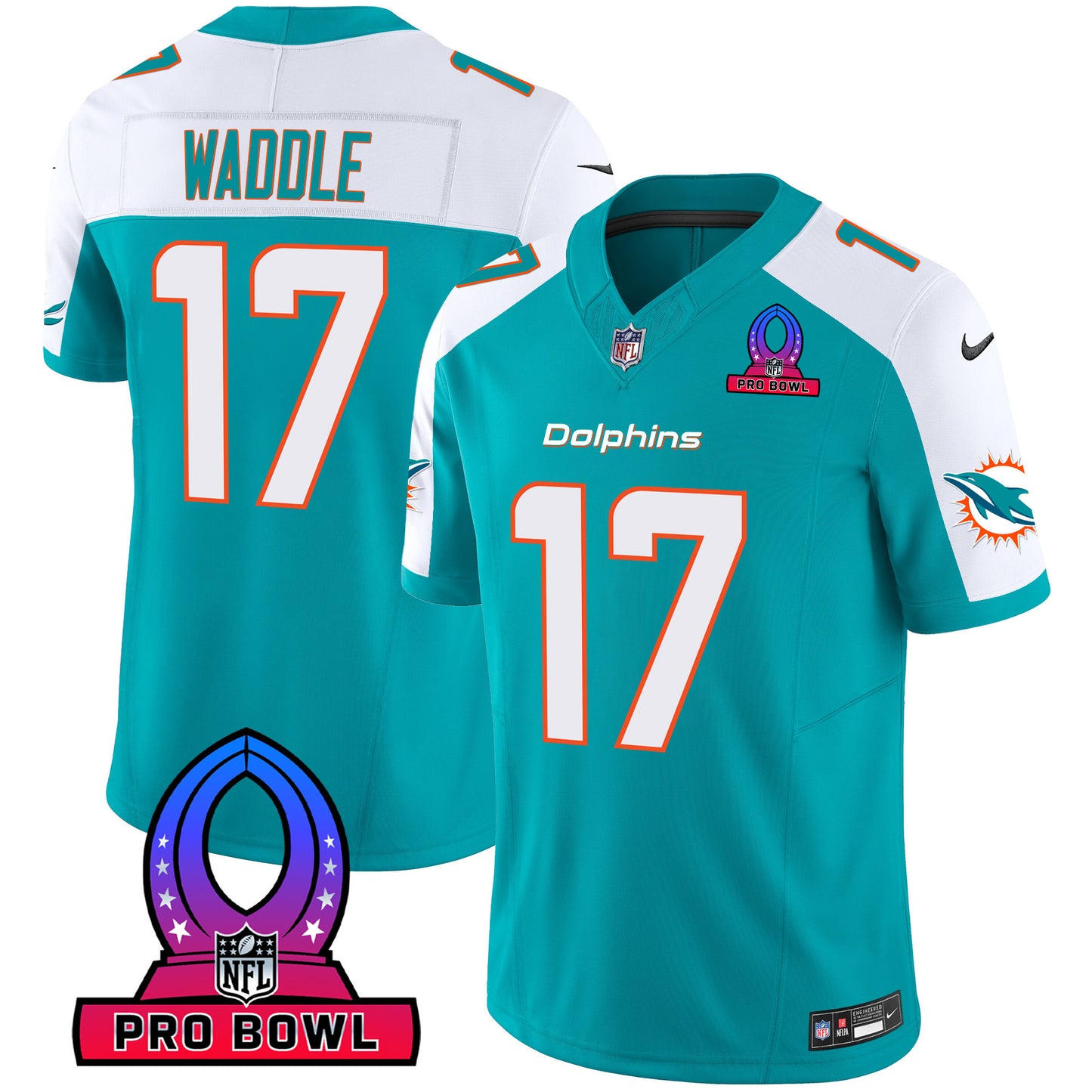 Aqua Alternate - Jaylen Waddle