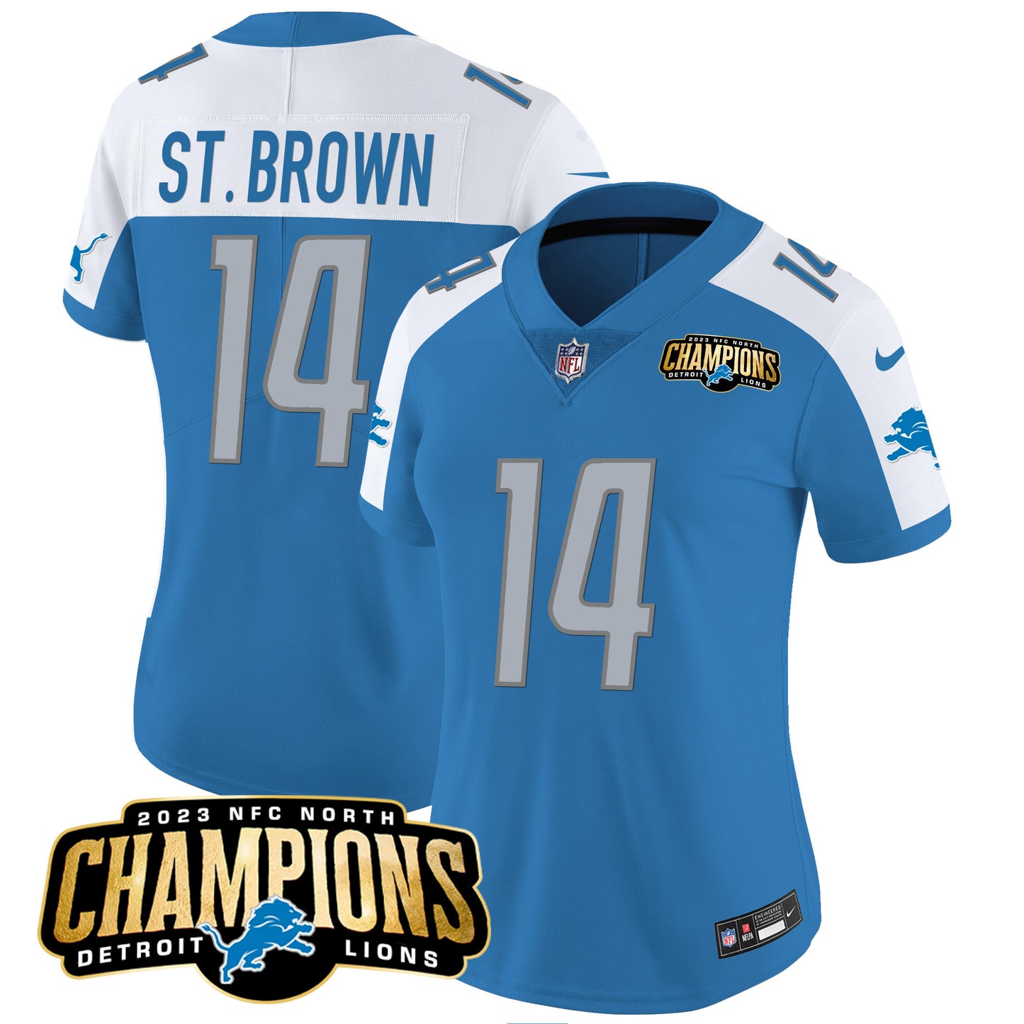Blue Alternate - St. Brown