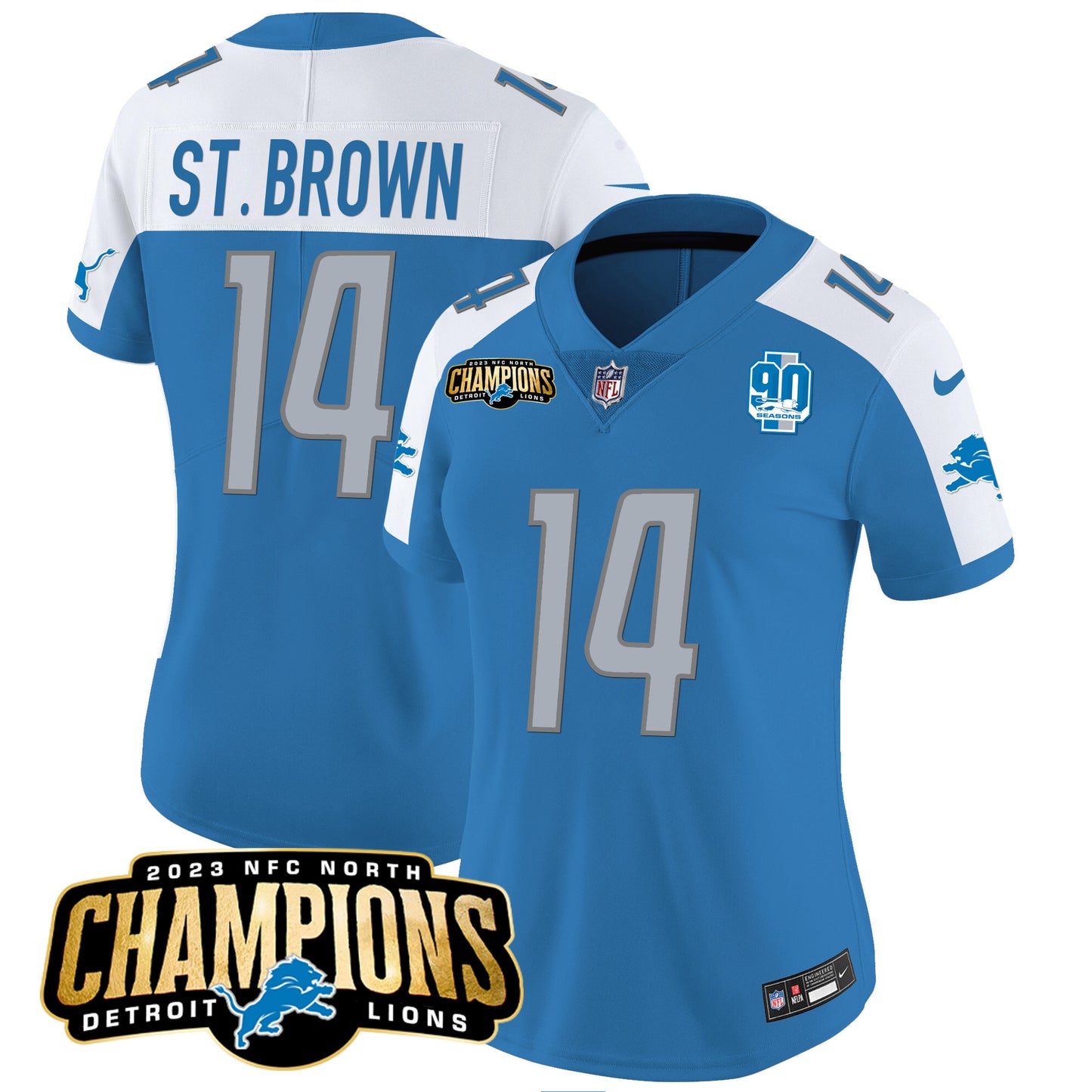 Blue Alternate - St. Brown