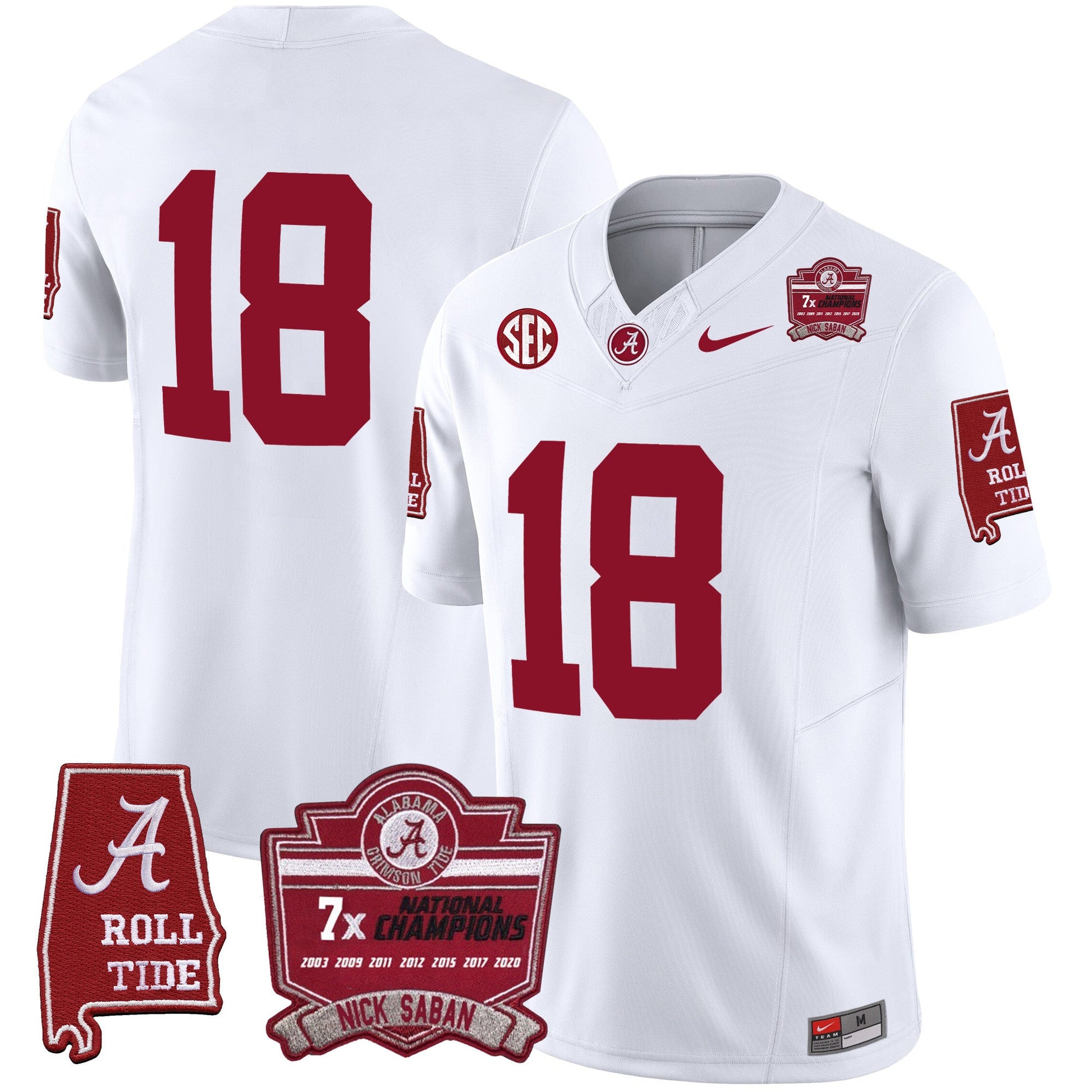 White - #18 Champs