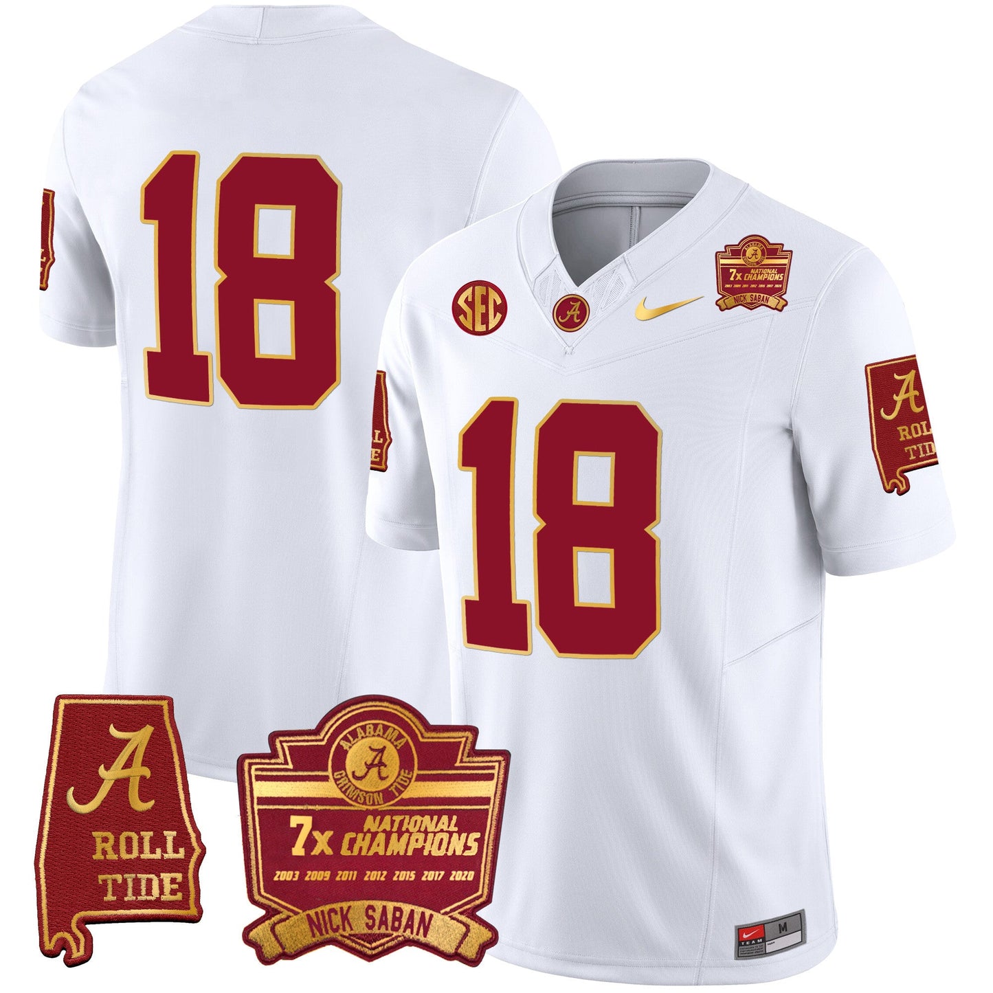 White - #18 Champs
