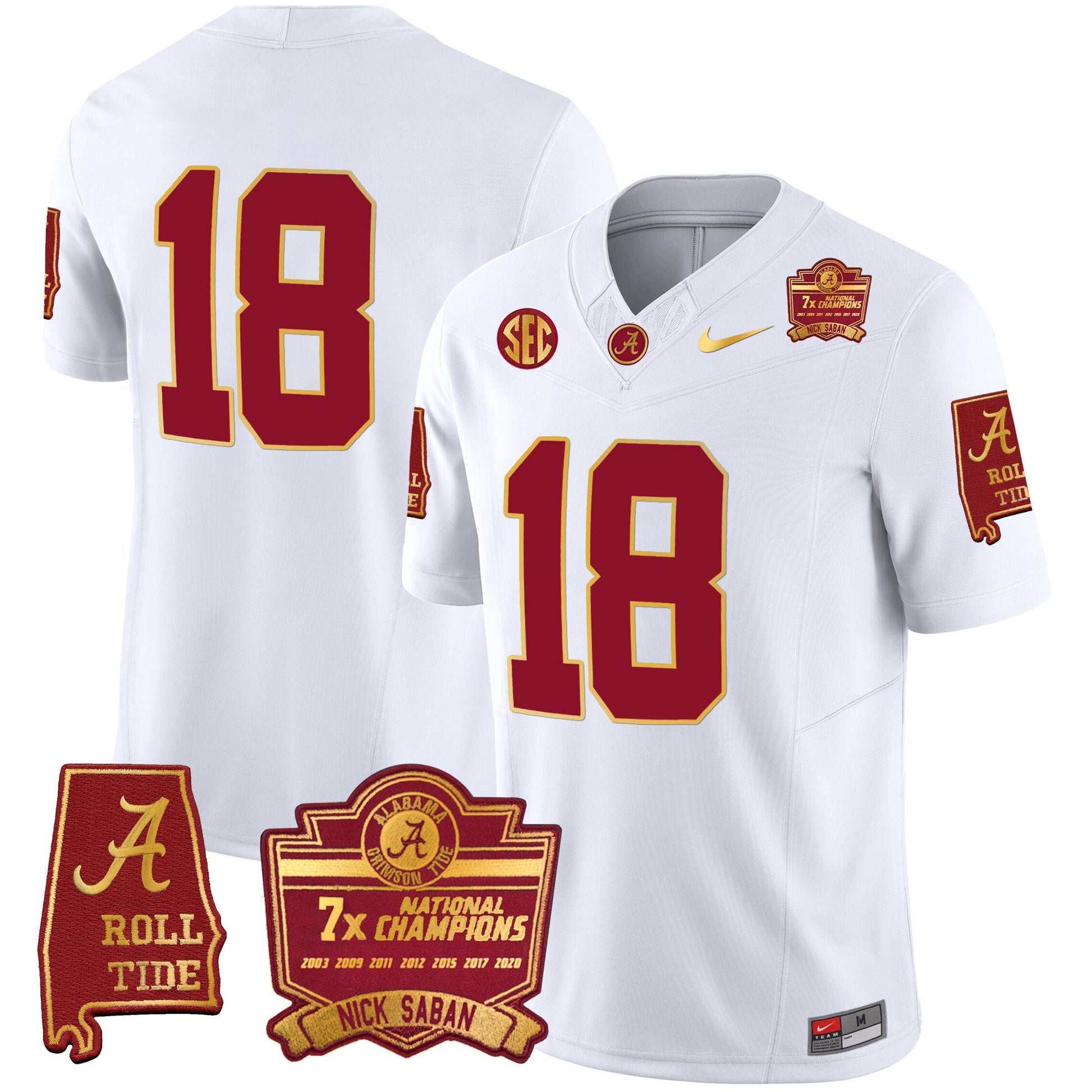 White - #18 Champs