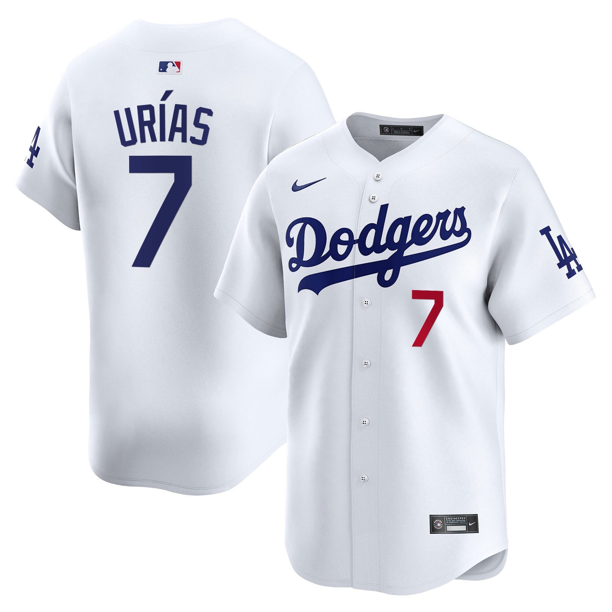 White - Julio Urias