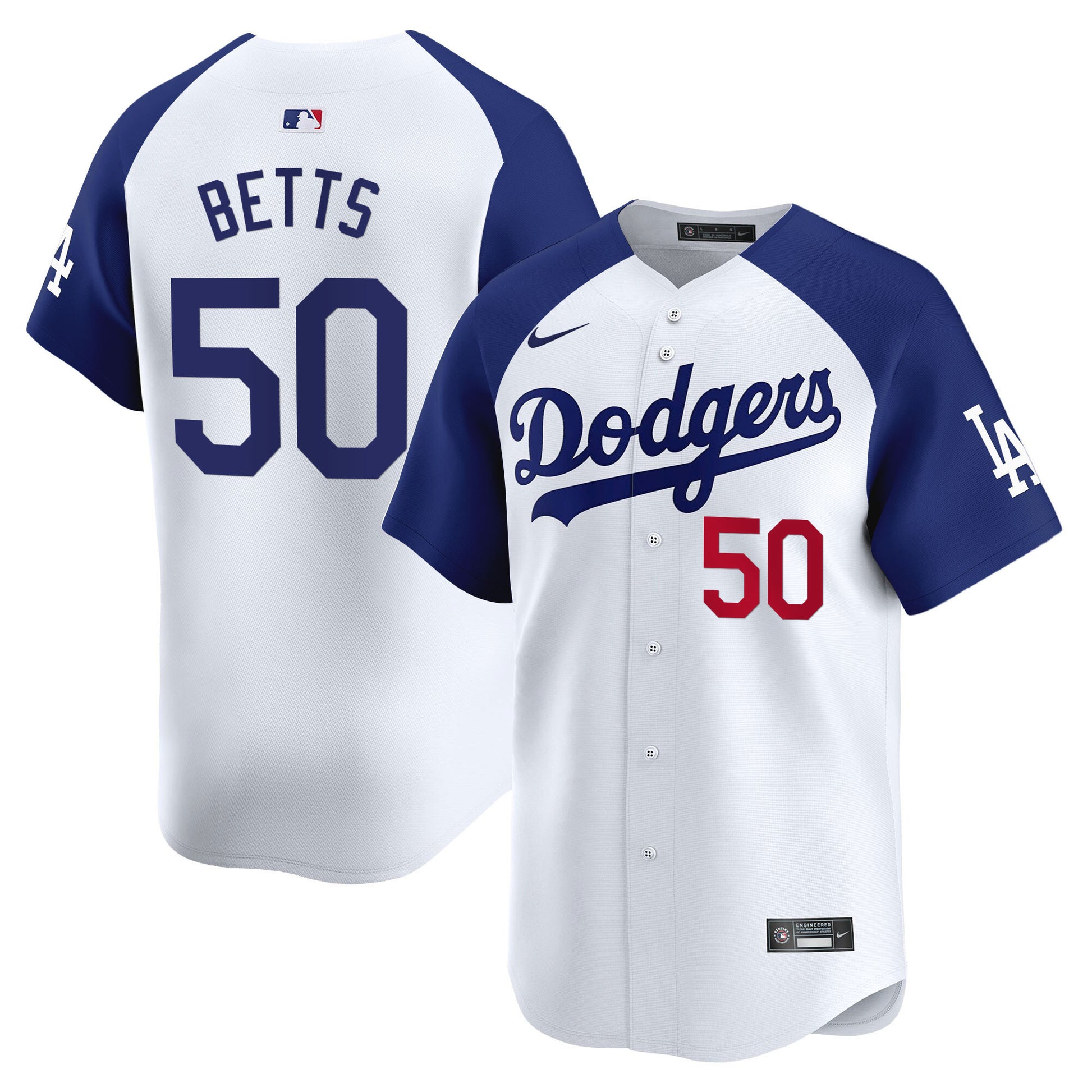 Alternate White - Mookie Betts