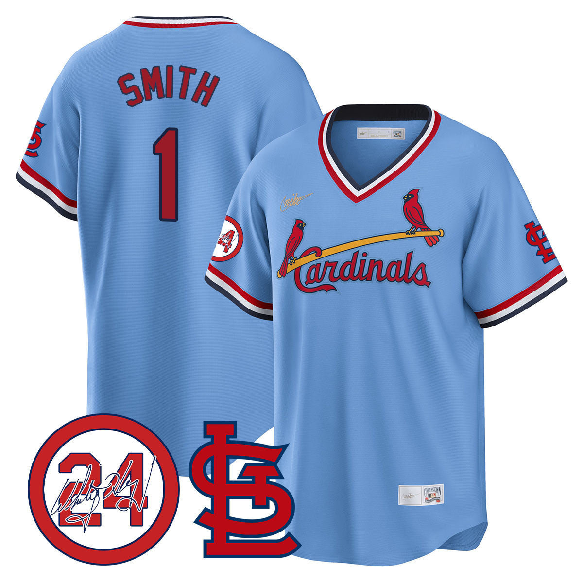 Throwback Blue - Ozzie Smith