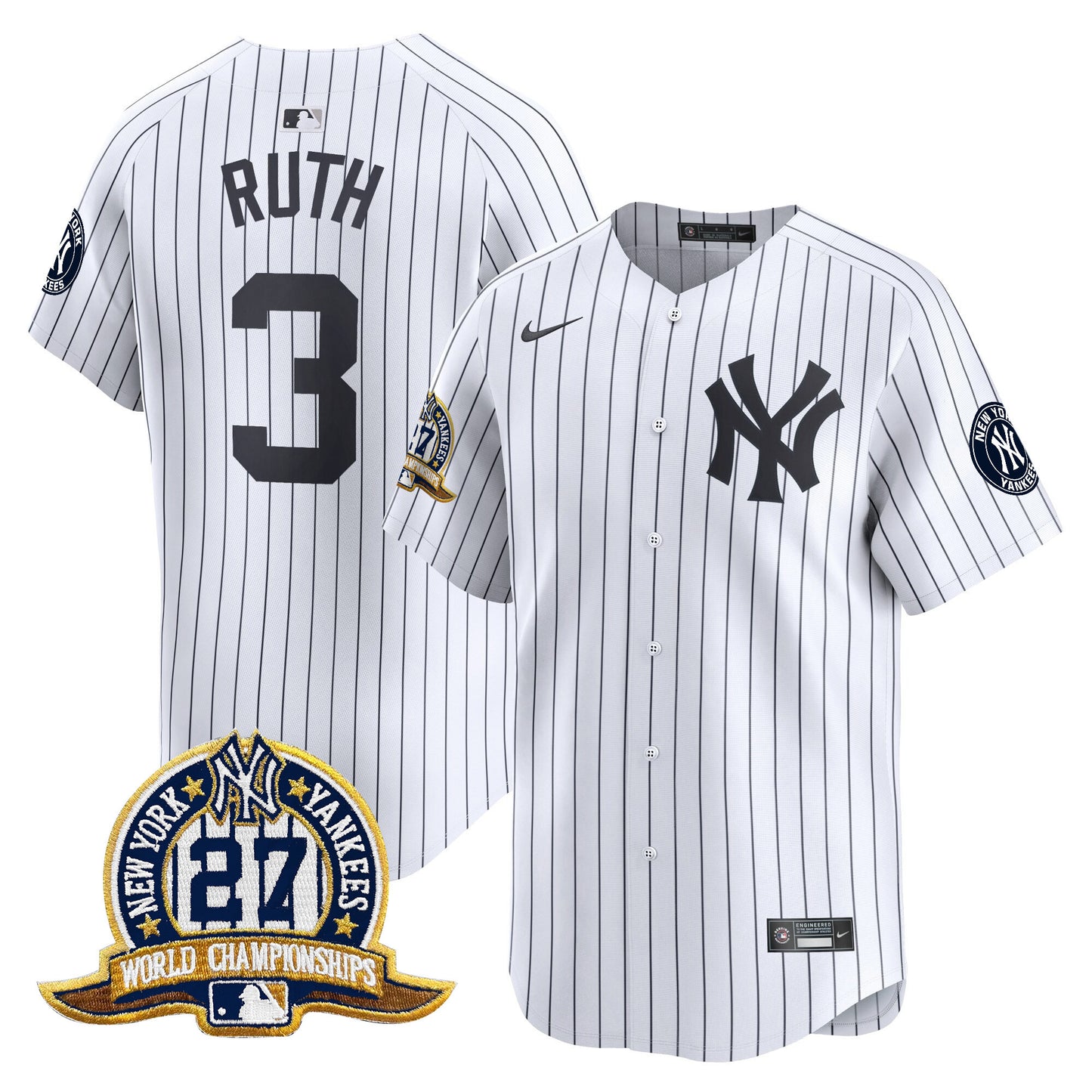 White - Babe Ruth