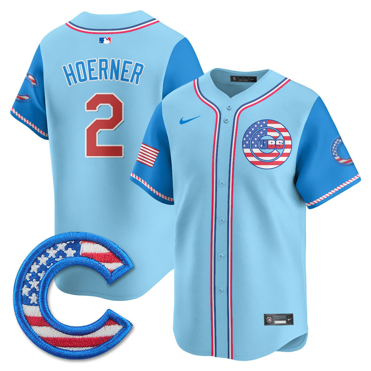 Light Blue Alternate - Nico Hoerner