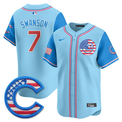 Light Blue Alternate - Dansby Swanson